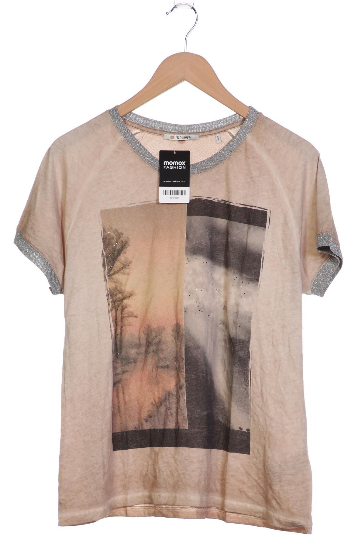 

Rich & Royal Damen T-Shirt, beige, Gr. 42