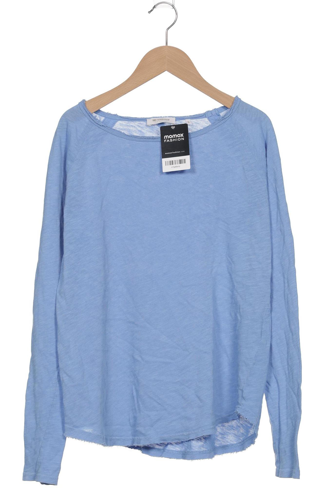 

Rich & Royal Damen Langarmshirt, blau, Gr. 36