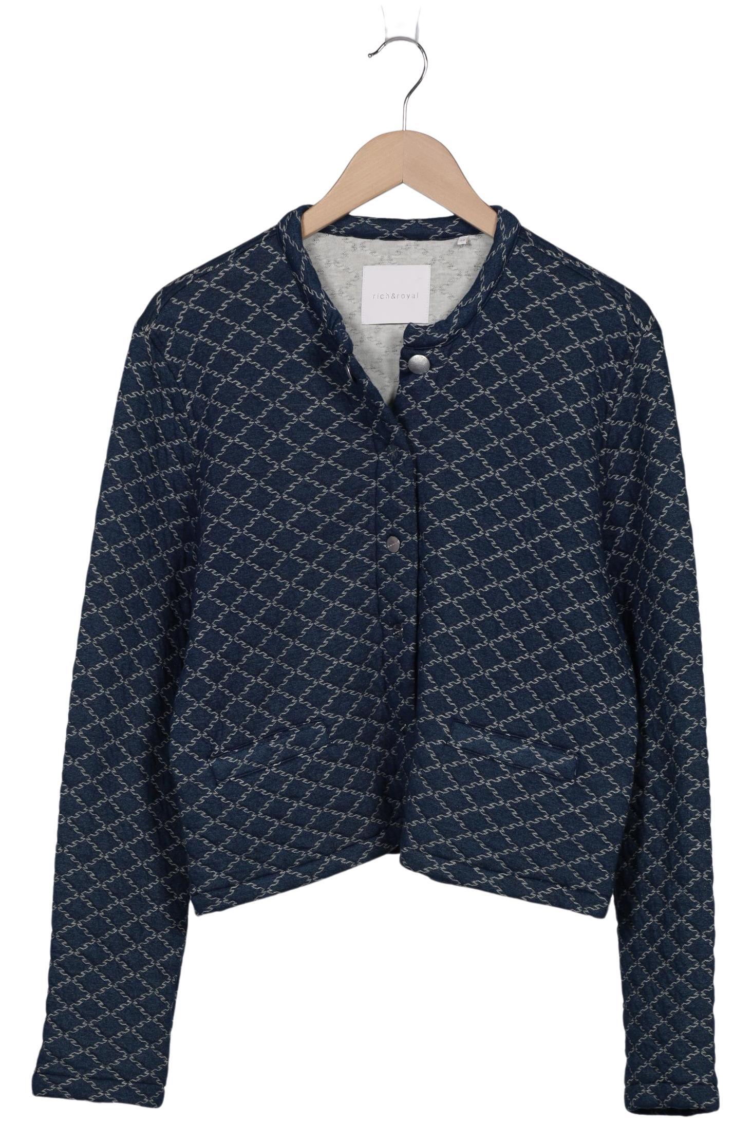 

Rich & Royal Damen Jacke, marineblau, Gr. 38
