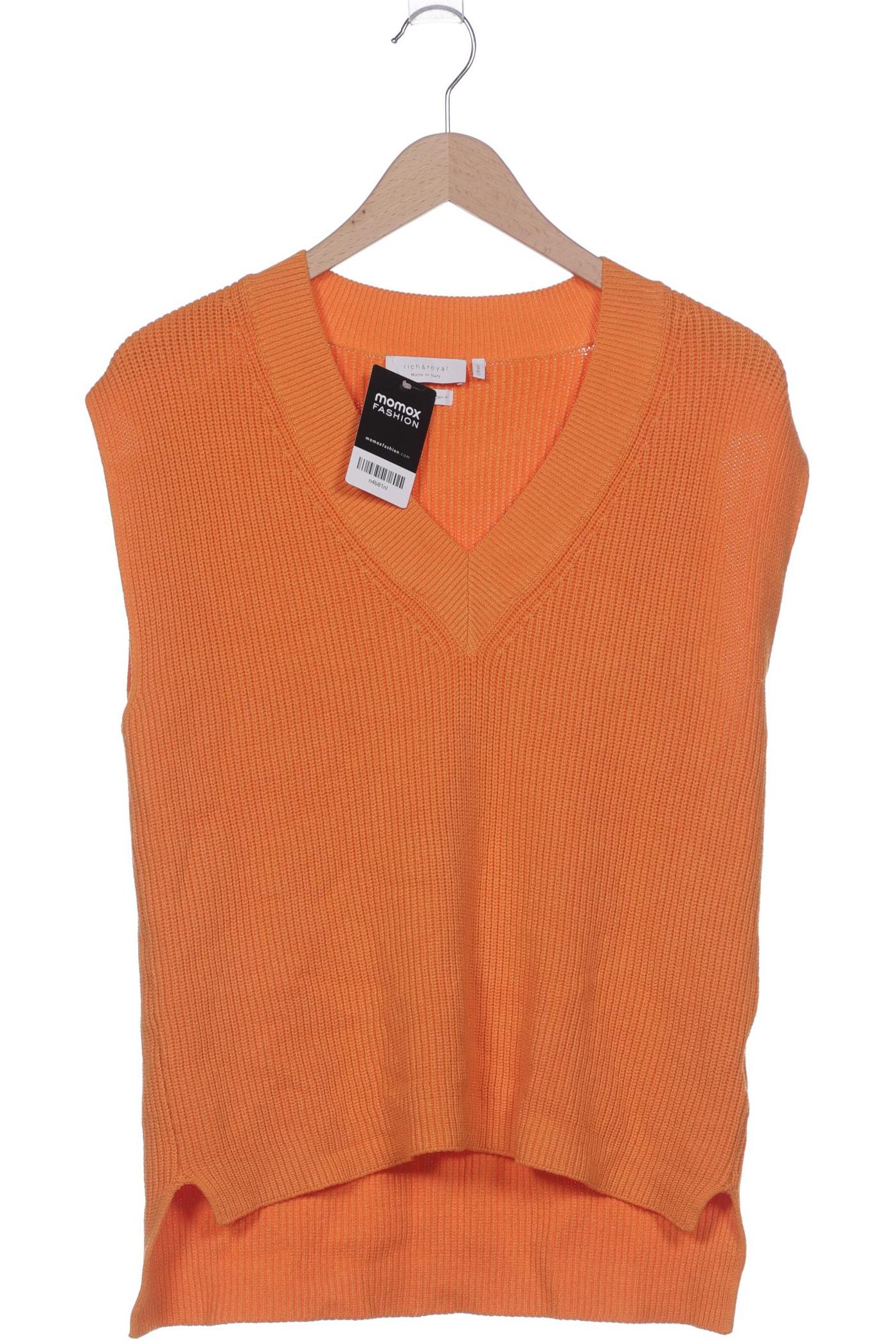 

Rich & Royal Damen Pullover, orange, Gr. 36