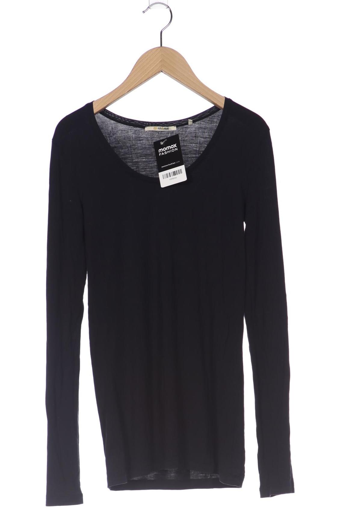 

Rich & Royal Damen Langarmshirt, schwarz, Gr. 36