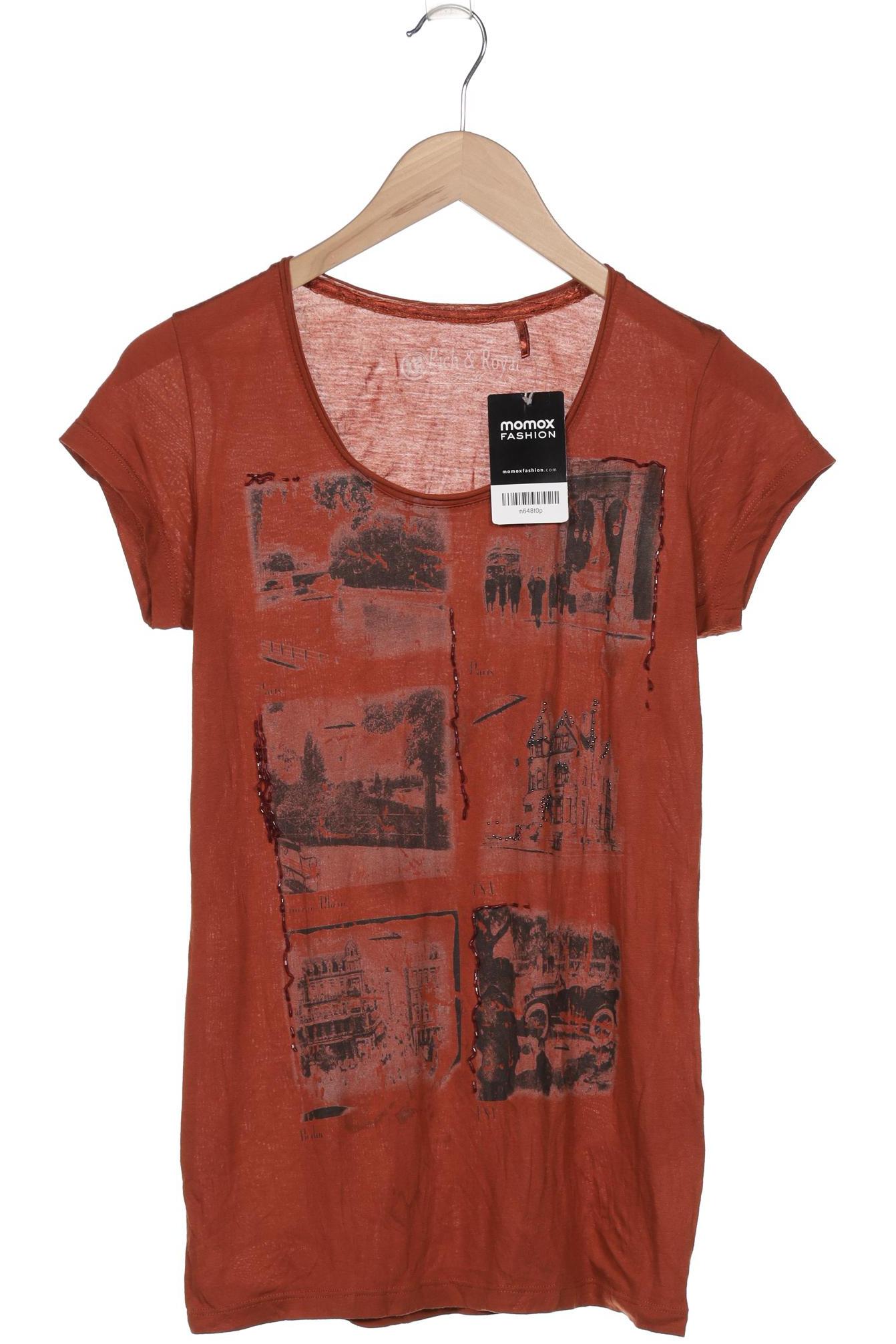 

Rich & Royal Damen T-Shirt, braun, Gr. 36