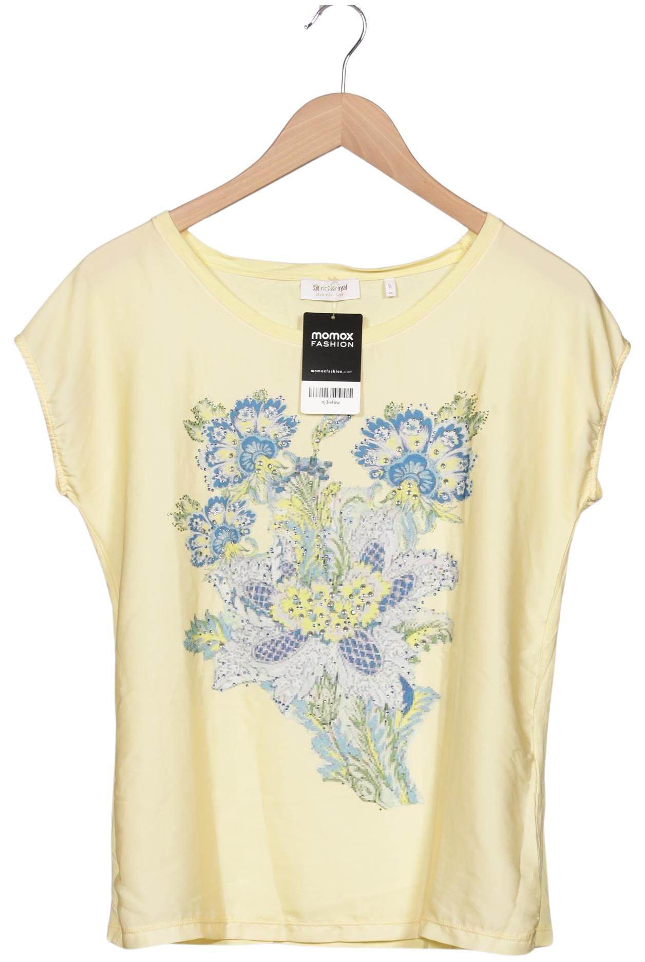 

Rich & Royal Damen T-Shirt, gelb, Gr. 36