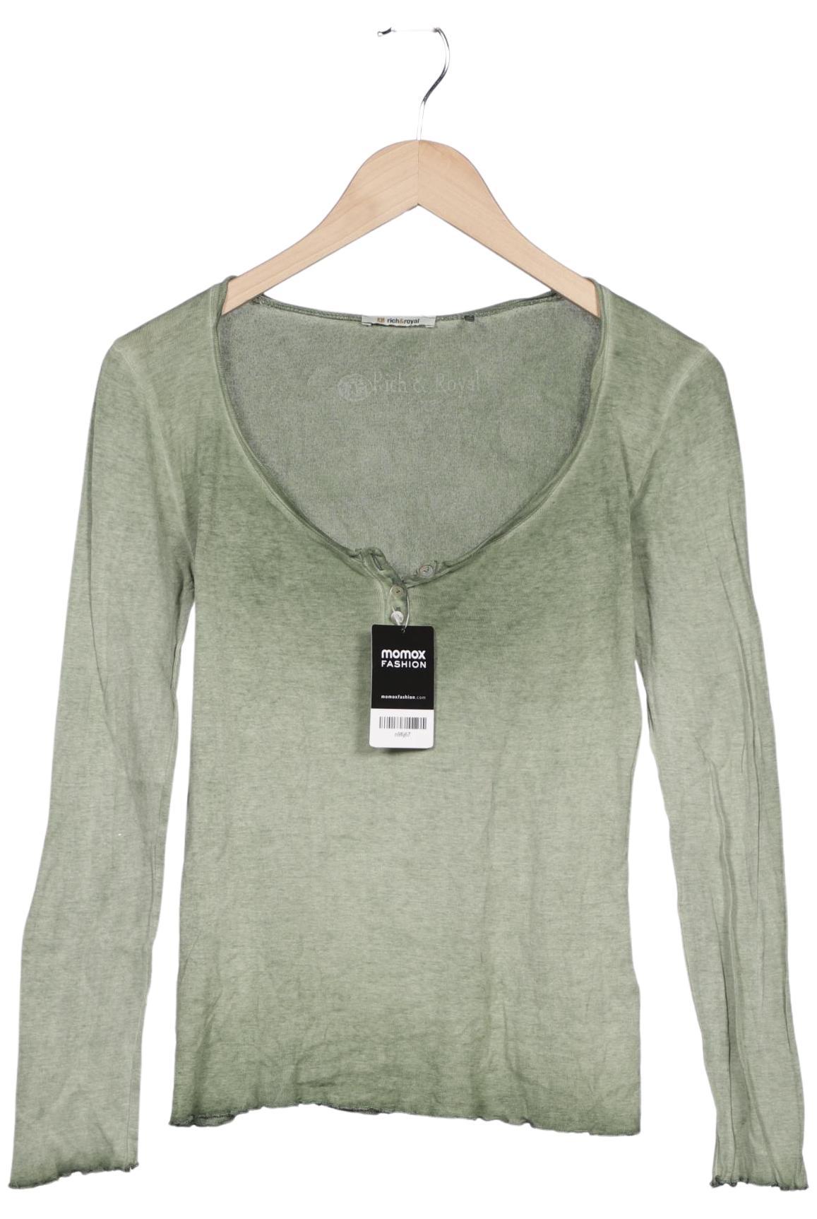 

Rich & Royal Damen Langarmshirt, grün, Gr. 42