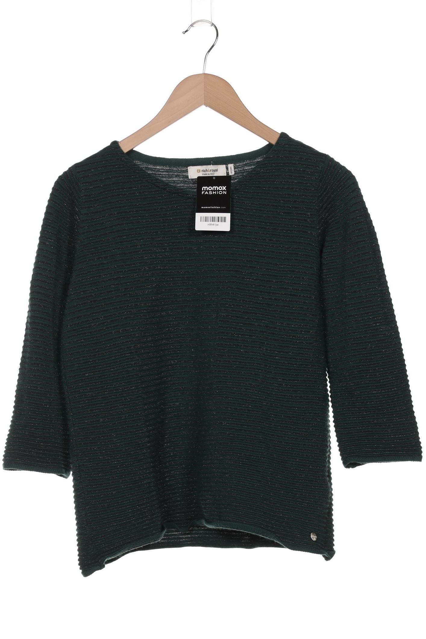 

Rich & Royal Damen Pullover, grün, Gr. 38