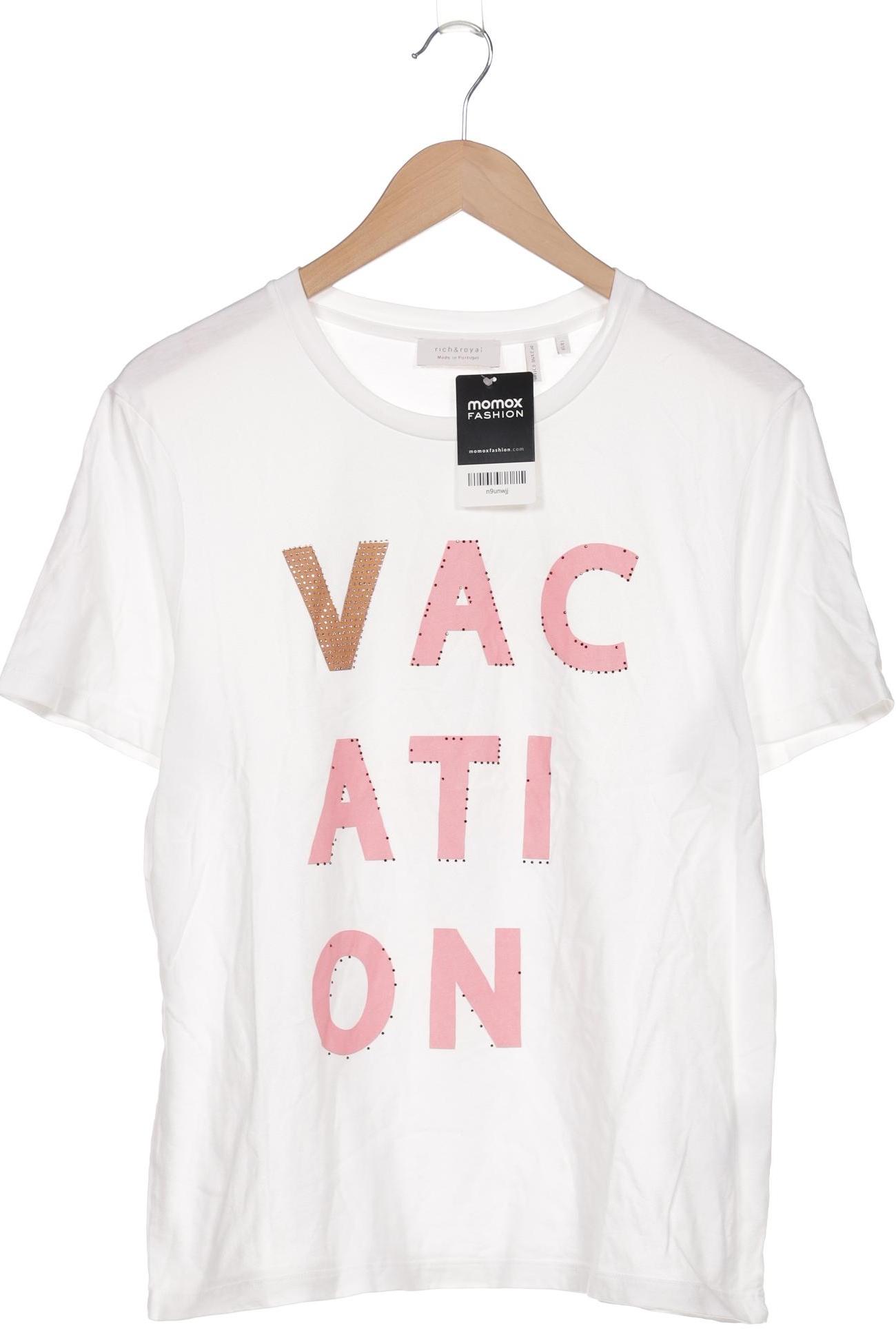 

Rich & Royal Damen T-Shirt, weiß, Gr. 42