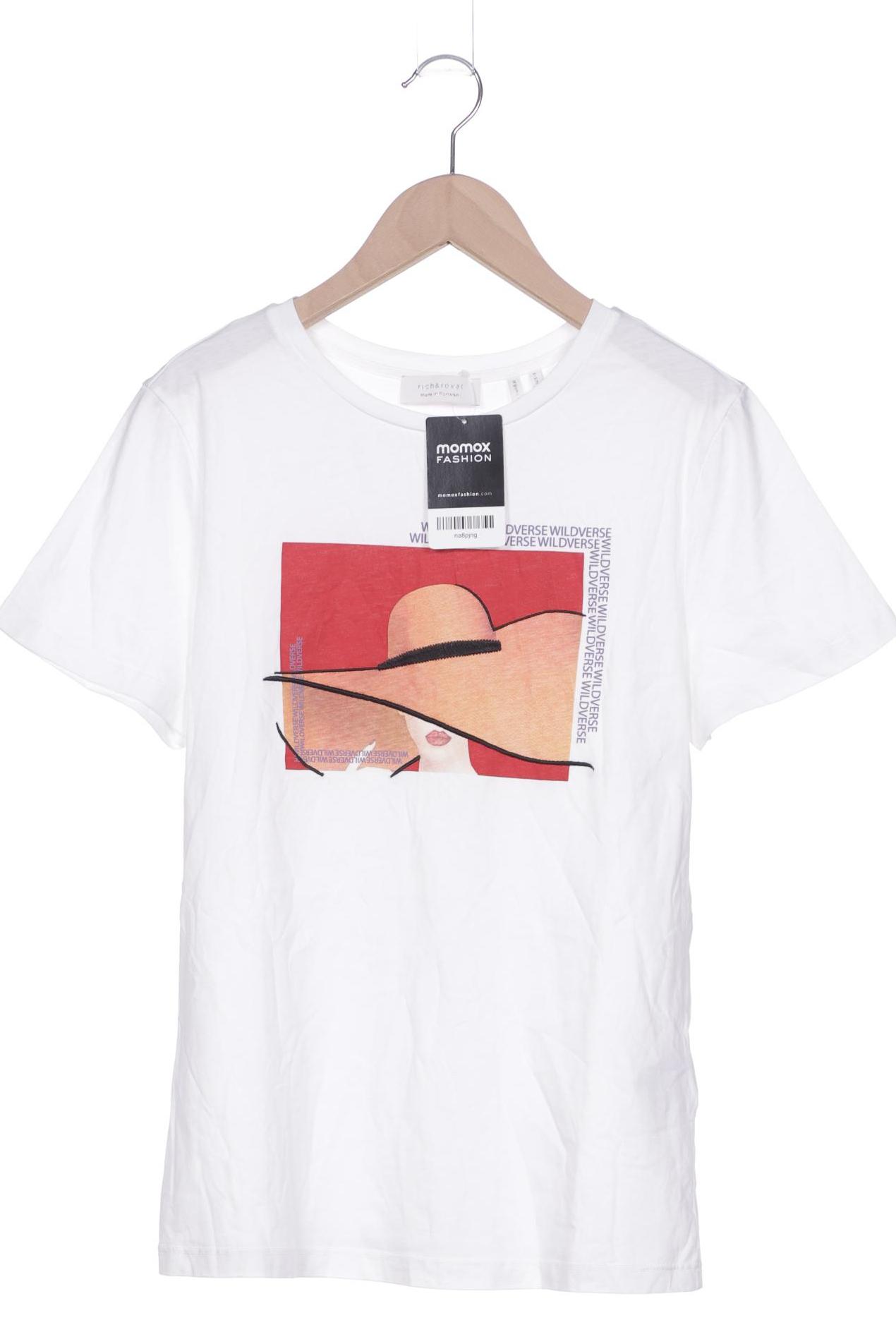 

Rich & Royal Damen T-Shirt, weiß, Gr. 34