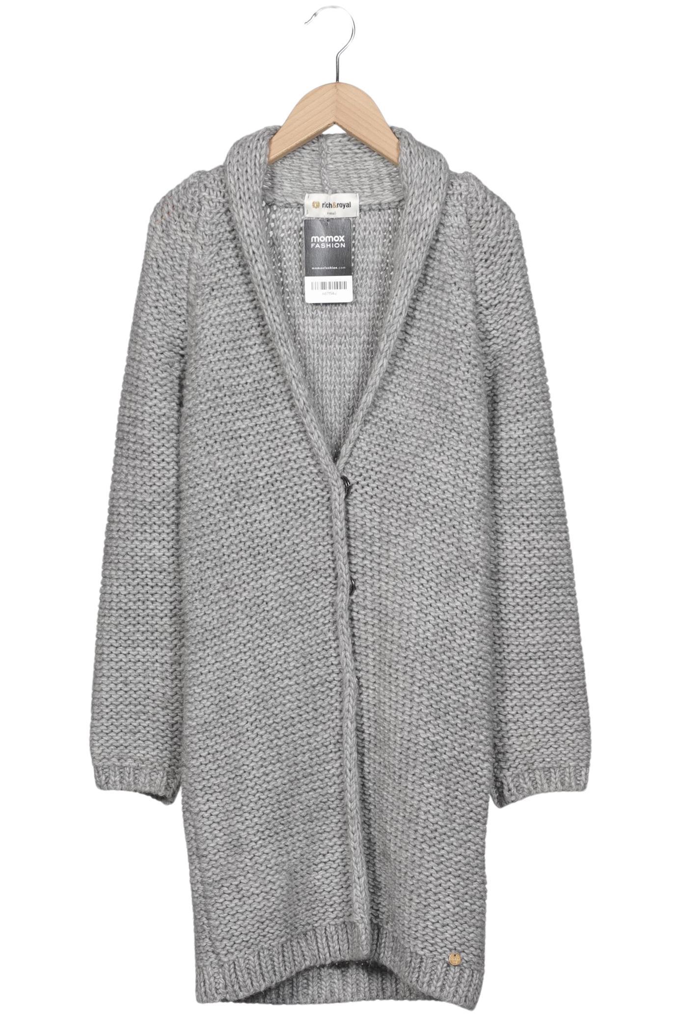 

Rich & Royal Damen Strickjacke, grau, Gr. 34