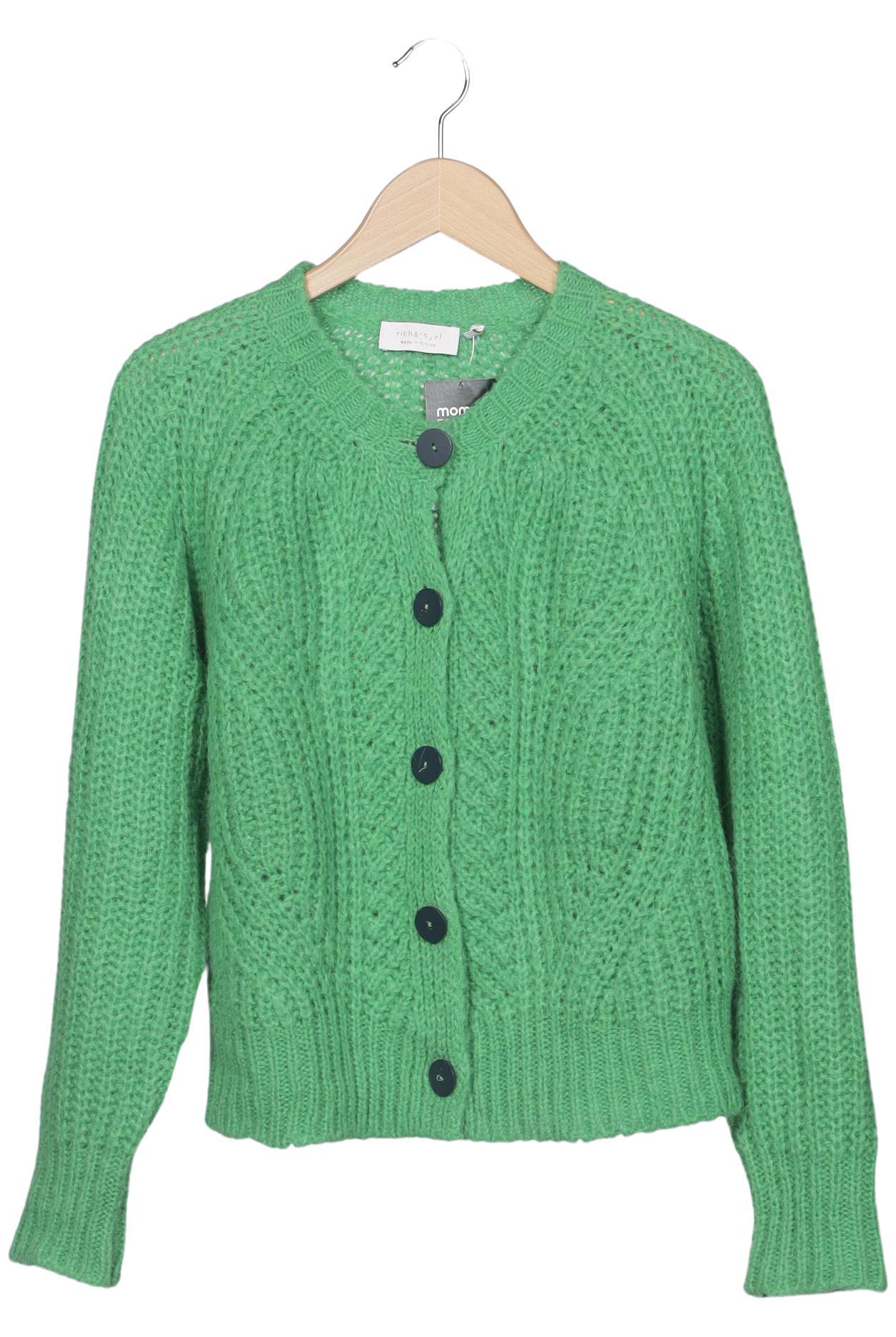 

Rich & Royal Damen Strickjacke, grün, Gr. 34