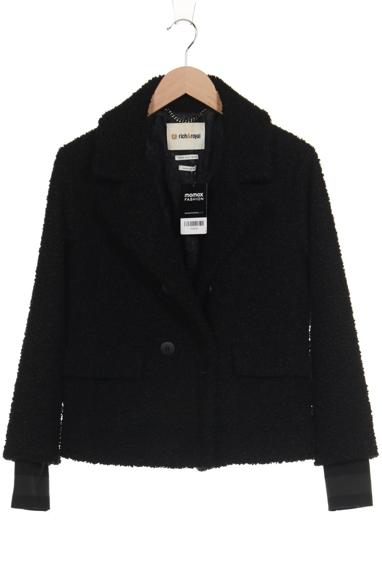 

Rich & Royal Damen Jacke, schwarz, Gr. 36