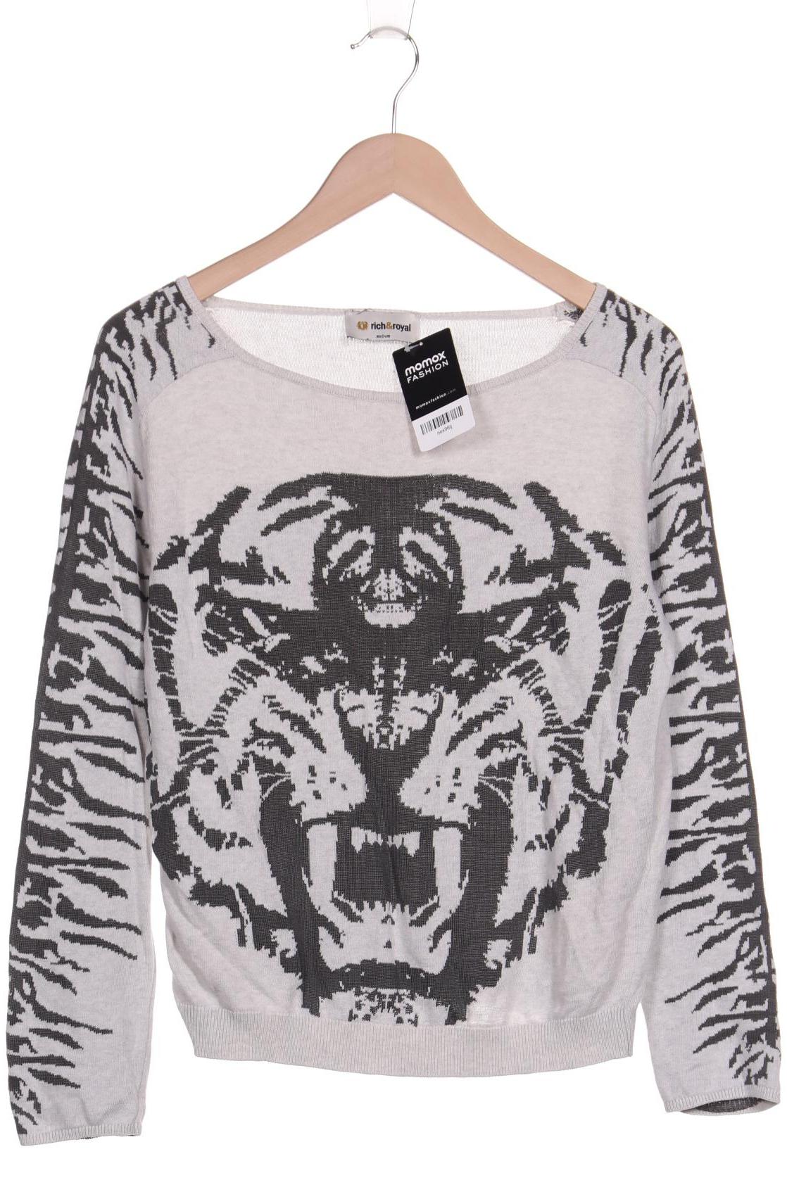 

Rich & Royal Damen Pullover, grau, Gr. 38