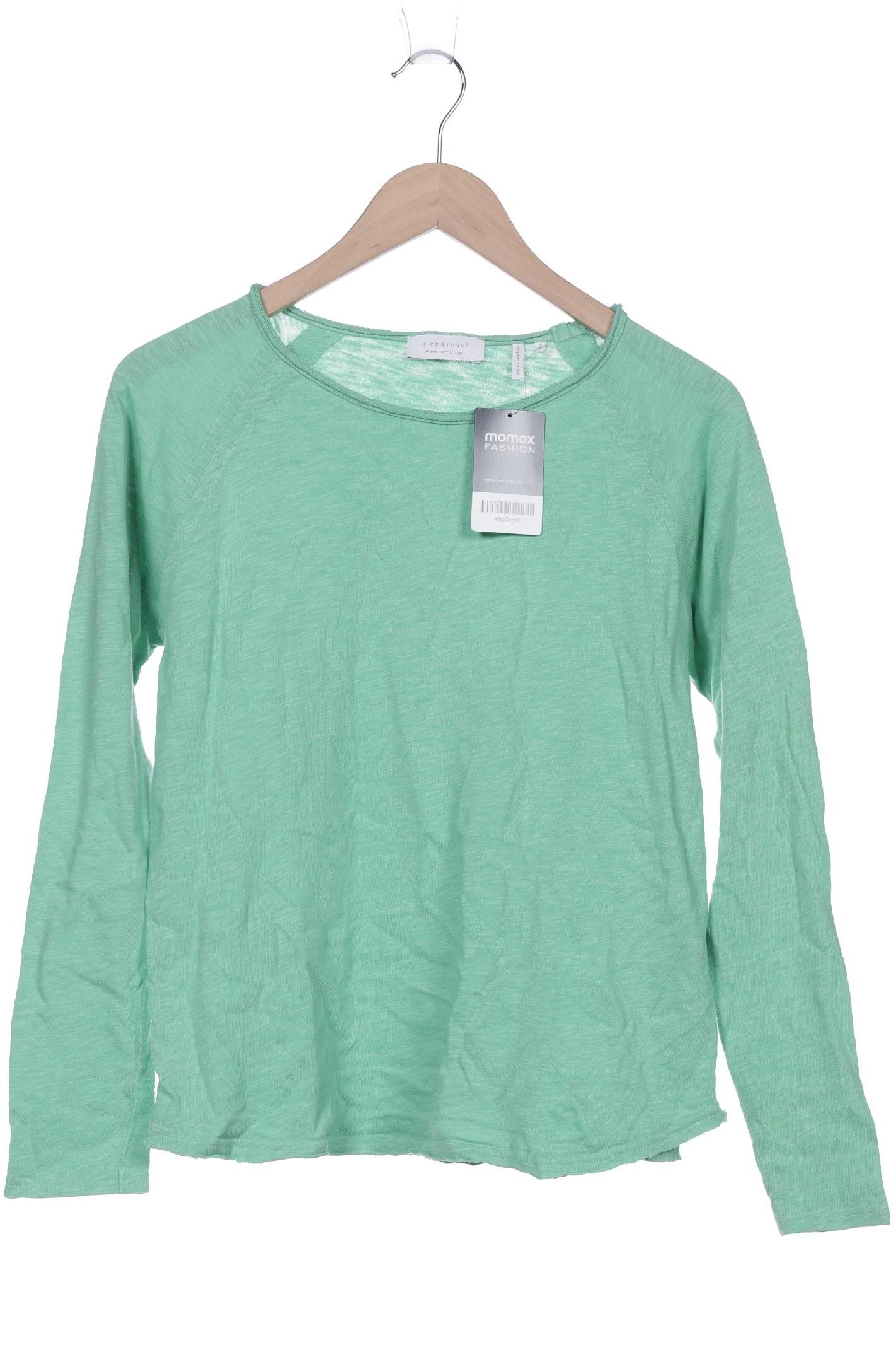

Rich & Royal Damen Langarmshirt, grün, Gr. 38