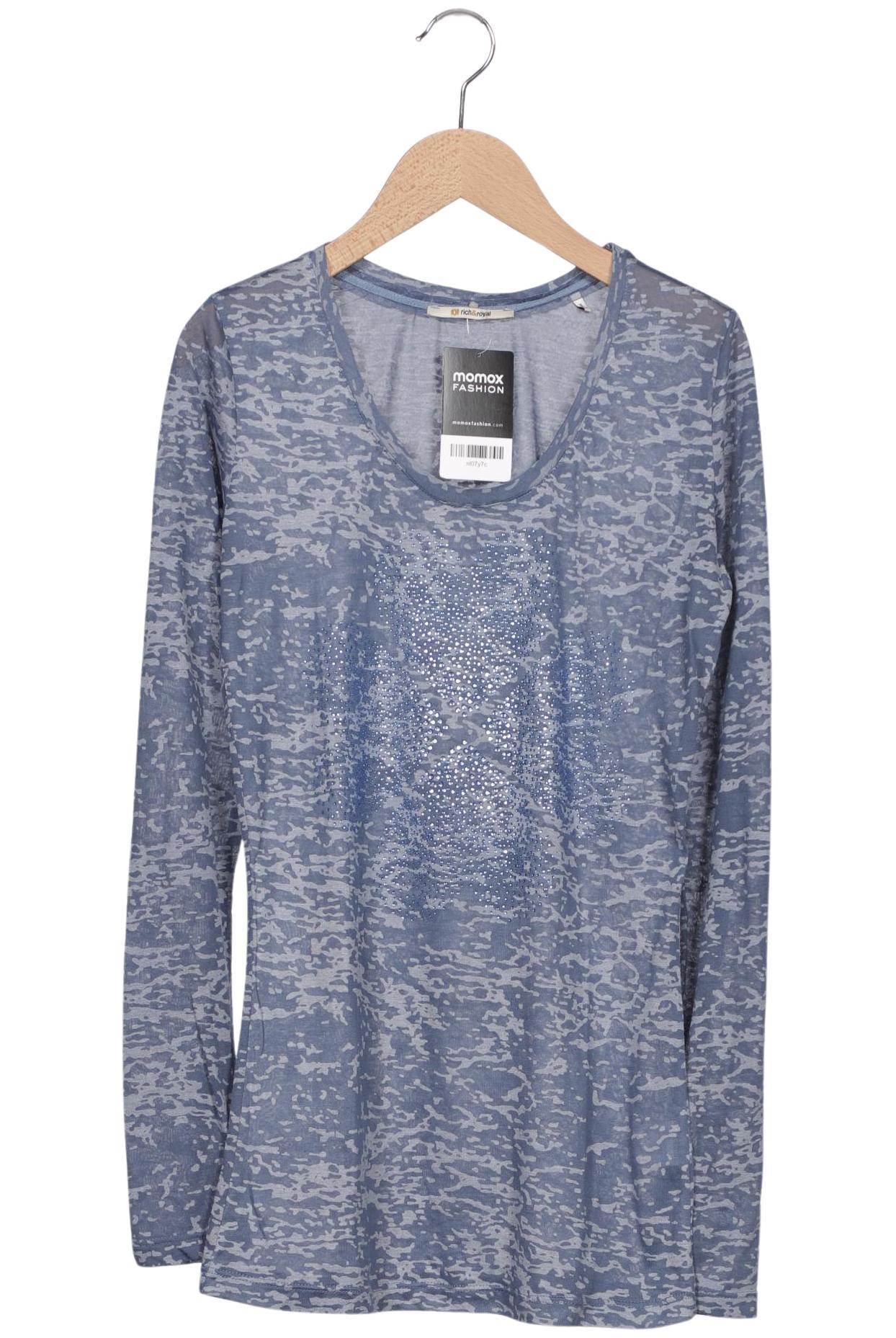 Thumbnail - Rich &amp; Royal Damen Langarmshirt, blau, Gr. 36