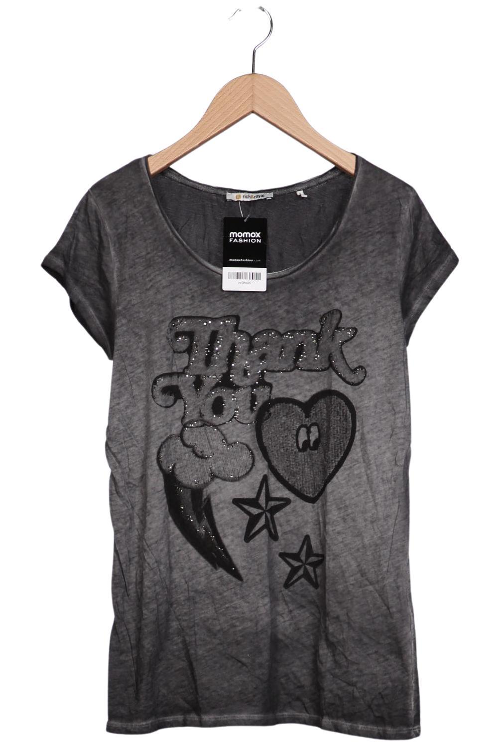 

Rich & Royal Damen T-Shirt, grau, Gr. 38