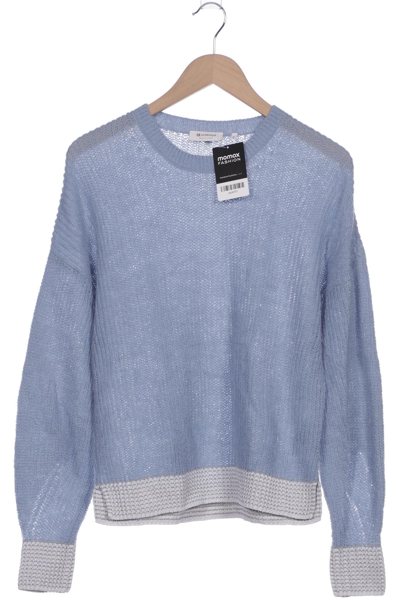 

Rich & Royal Damen Pullover, hellblau, Gr. 36