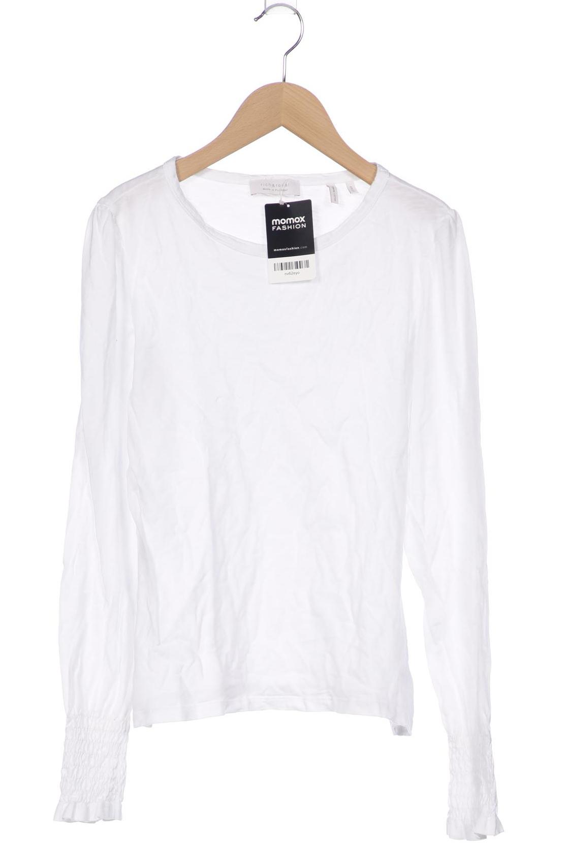 

Rich & Royal Damen Langarmshirt, weiß, Gr. 36