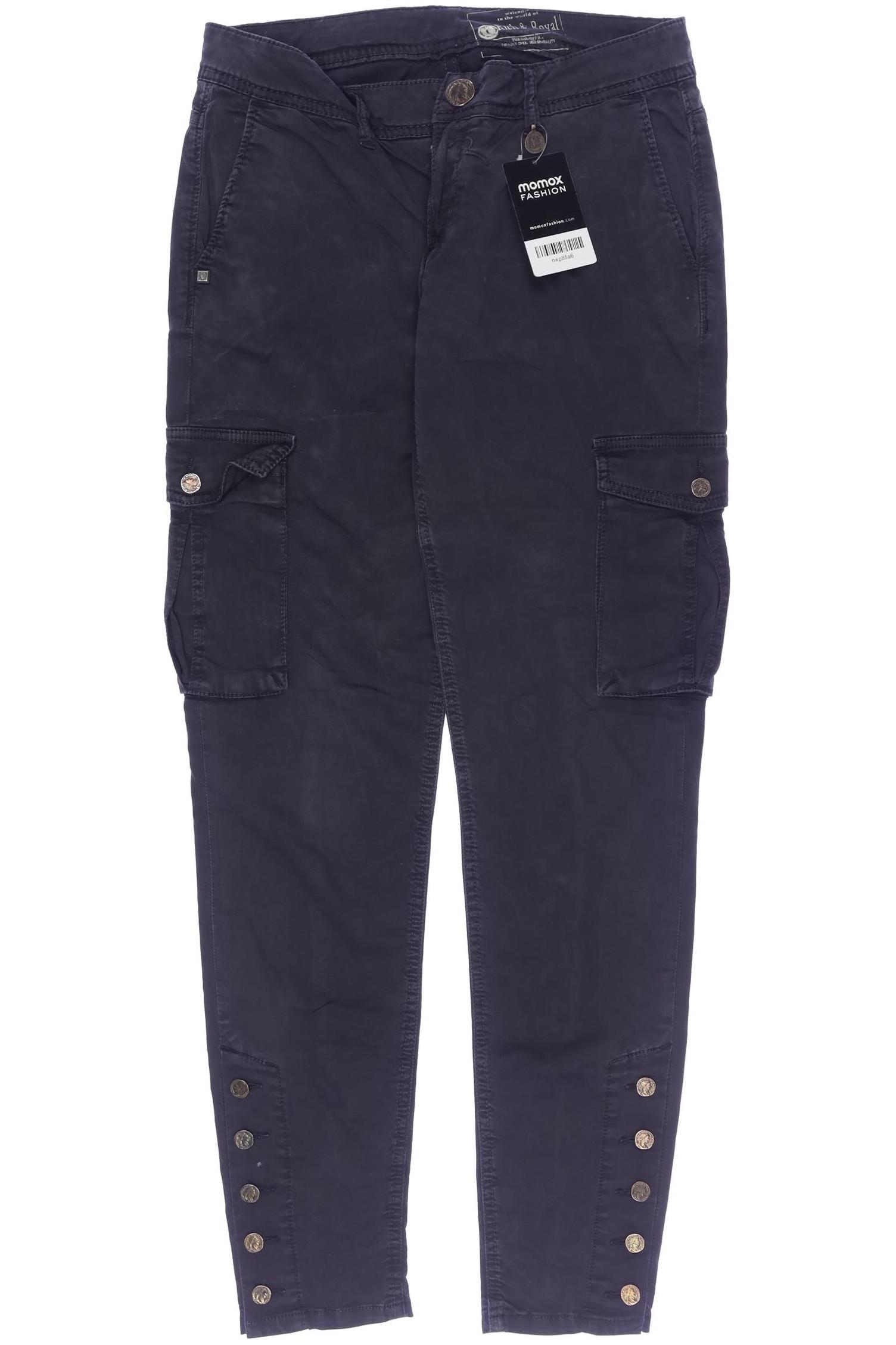

Rich & Royal Damen Stoffhose, schwarz, Gr. 28