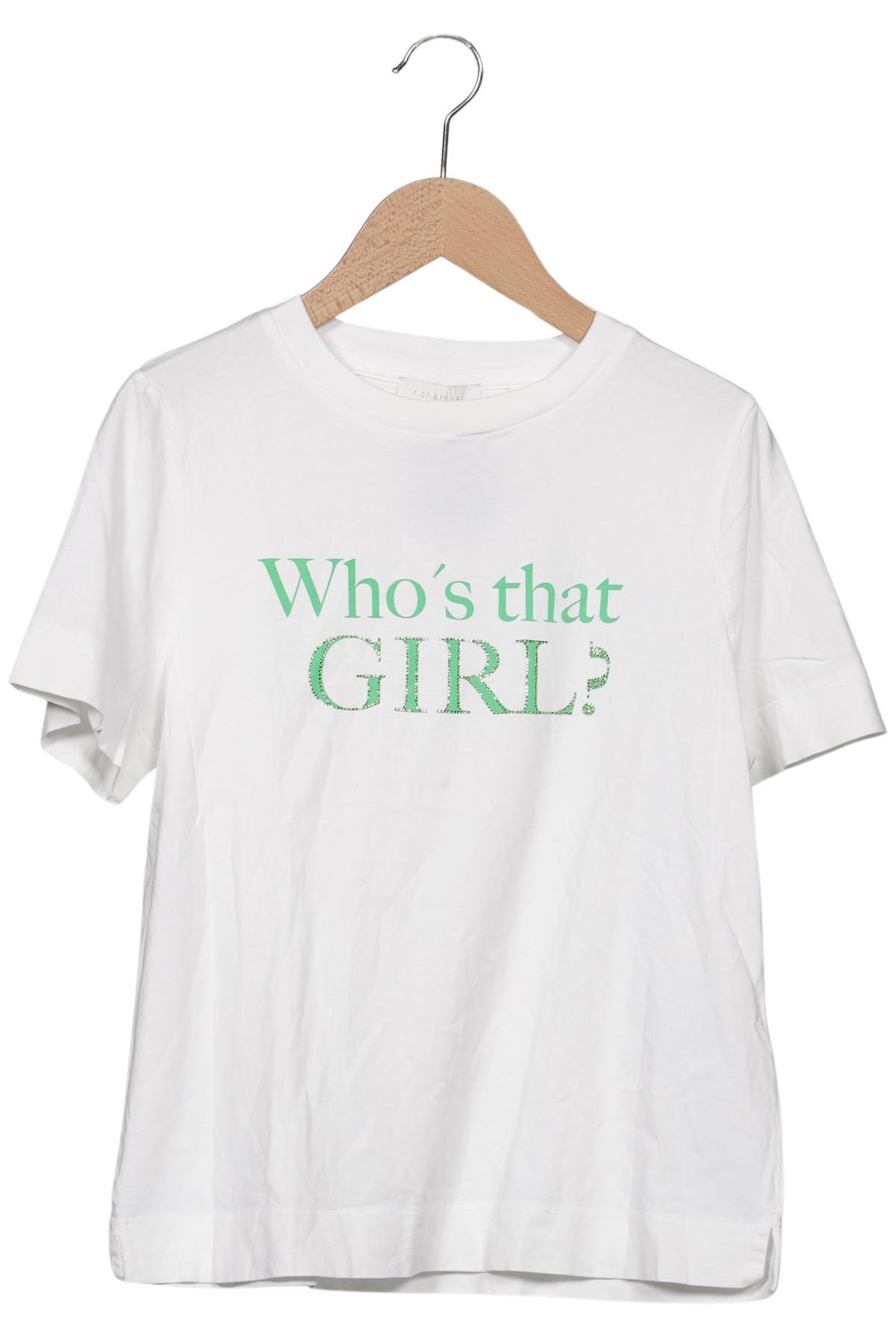 

Rich & Royal Damen T-Shirt, weiß, Gr. 34