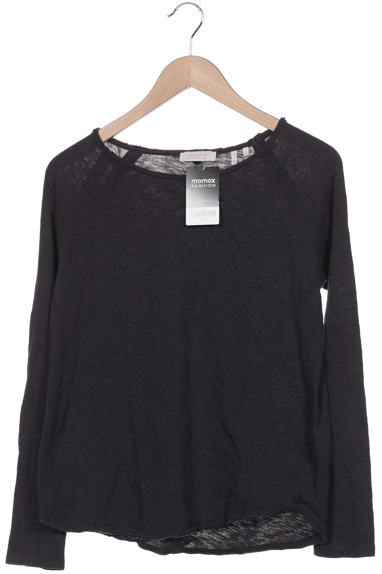 

Rich & Royal Damen Langarmshirt, marineblau, Gr. 36