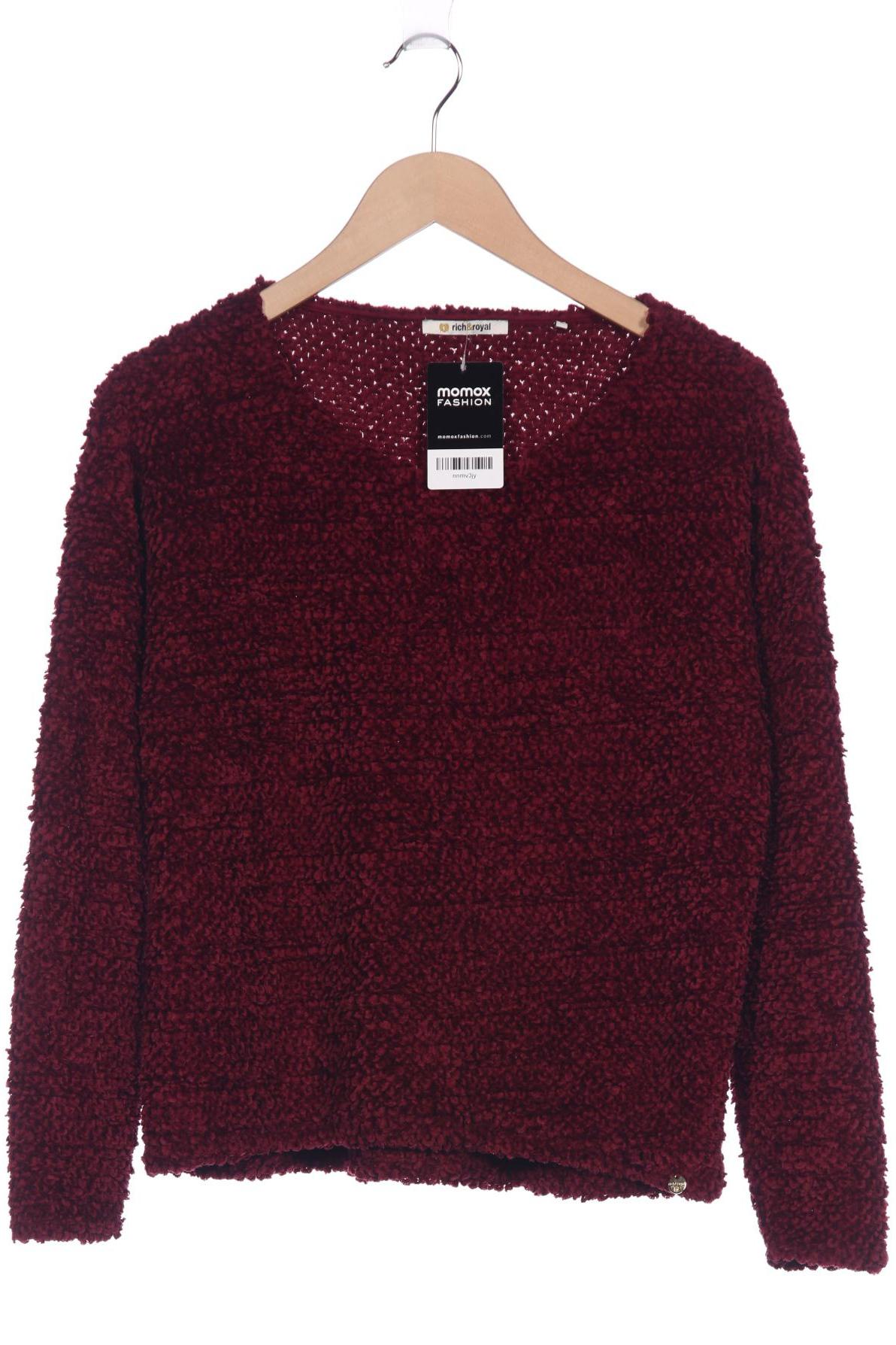 

Rich & Royal Damen Pullover, bordeaux, Gr. 34
