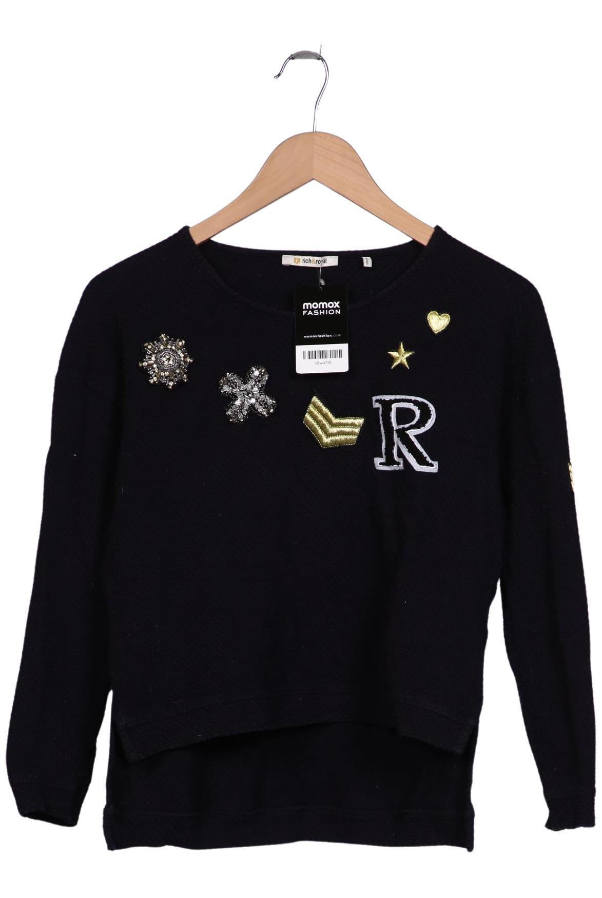 

Rich & Royal Damen Sweatshirt, marineblau, Gr. 38