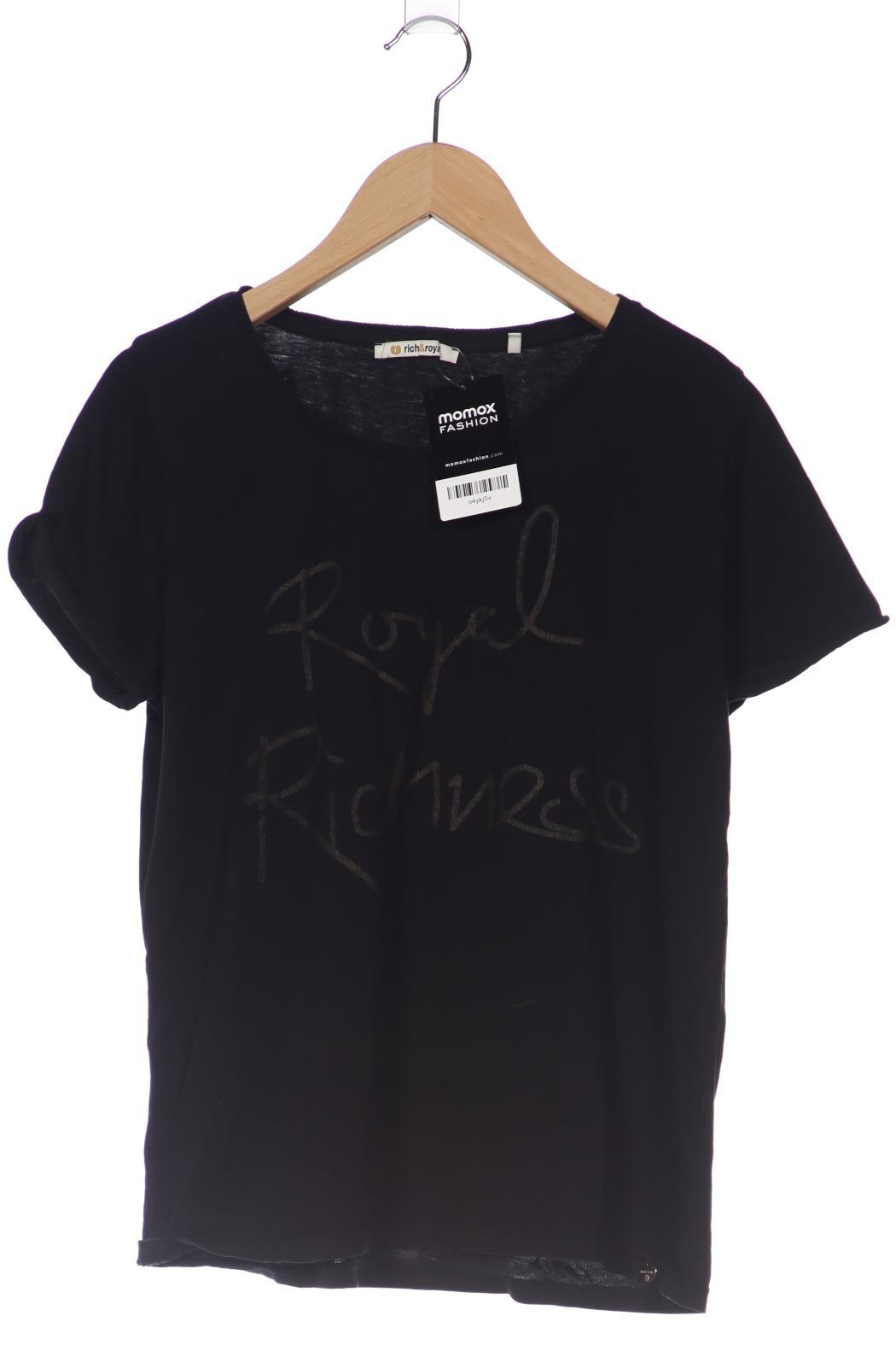 

Rich & Royal Damen T-Shirt, schwarz, Gr. 38