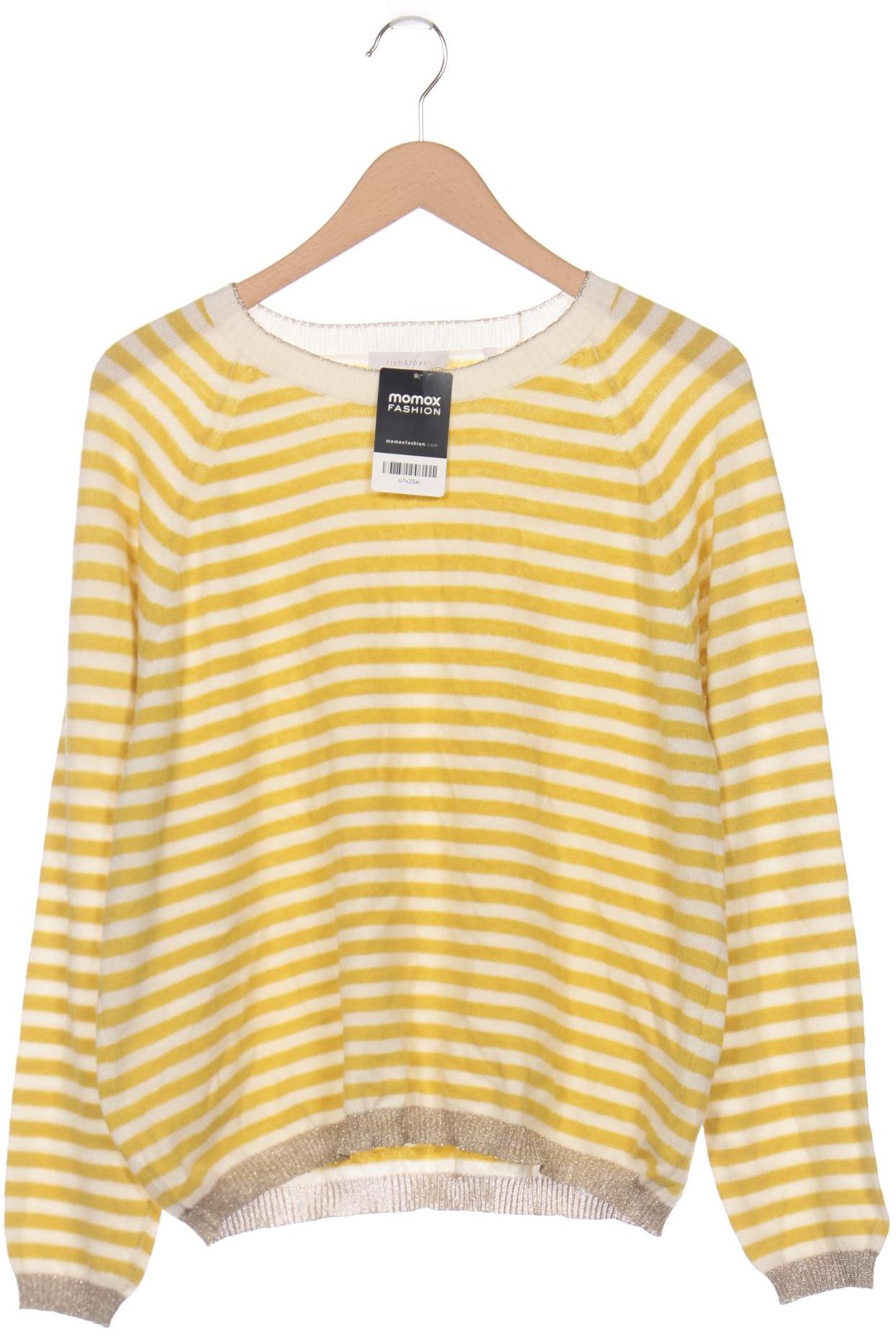 

Rich & Royal Damen Pullover, gelb, Gr. 42