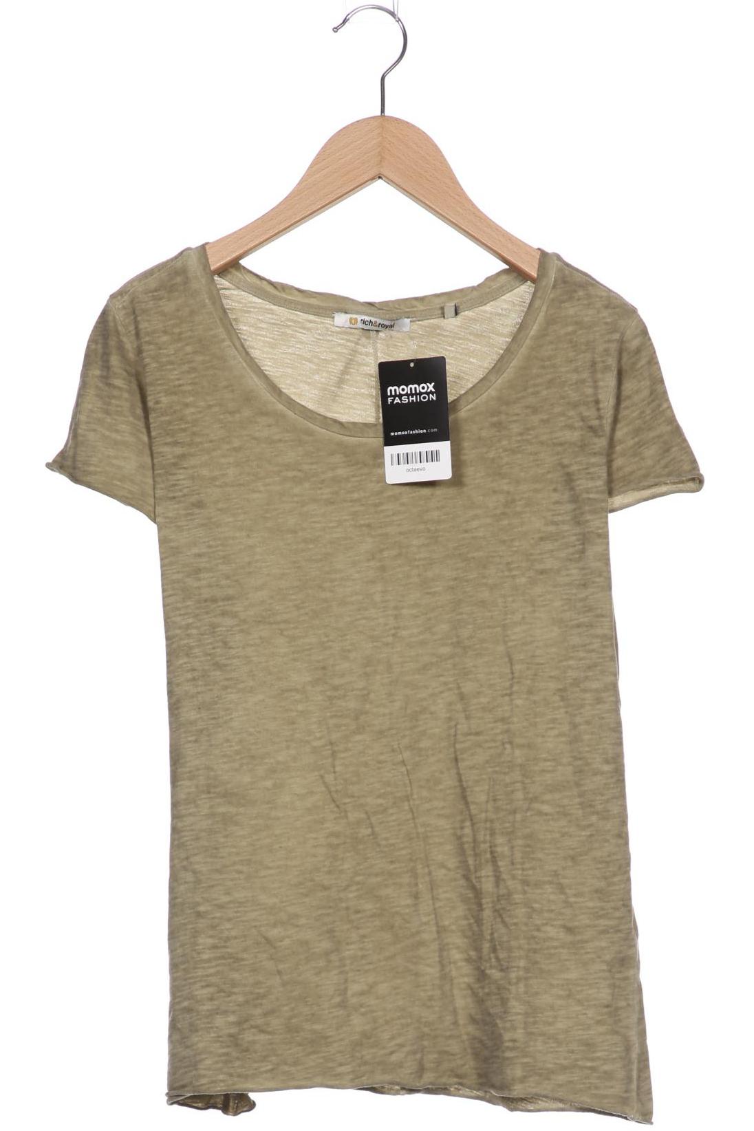 

Rich & Royal Damen T-Shirt, grün, Gr. 34