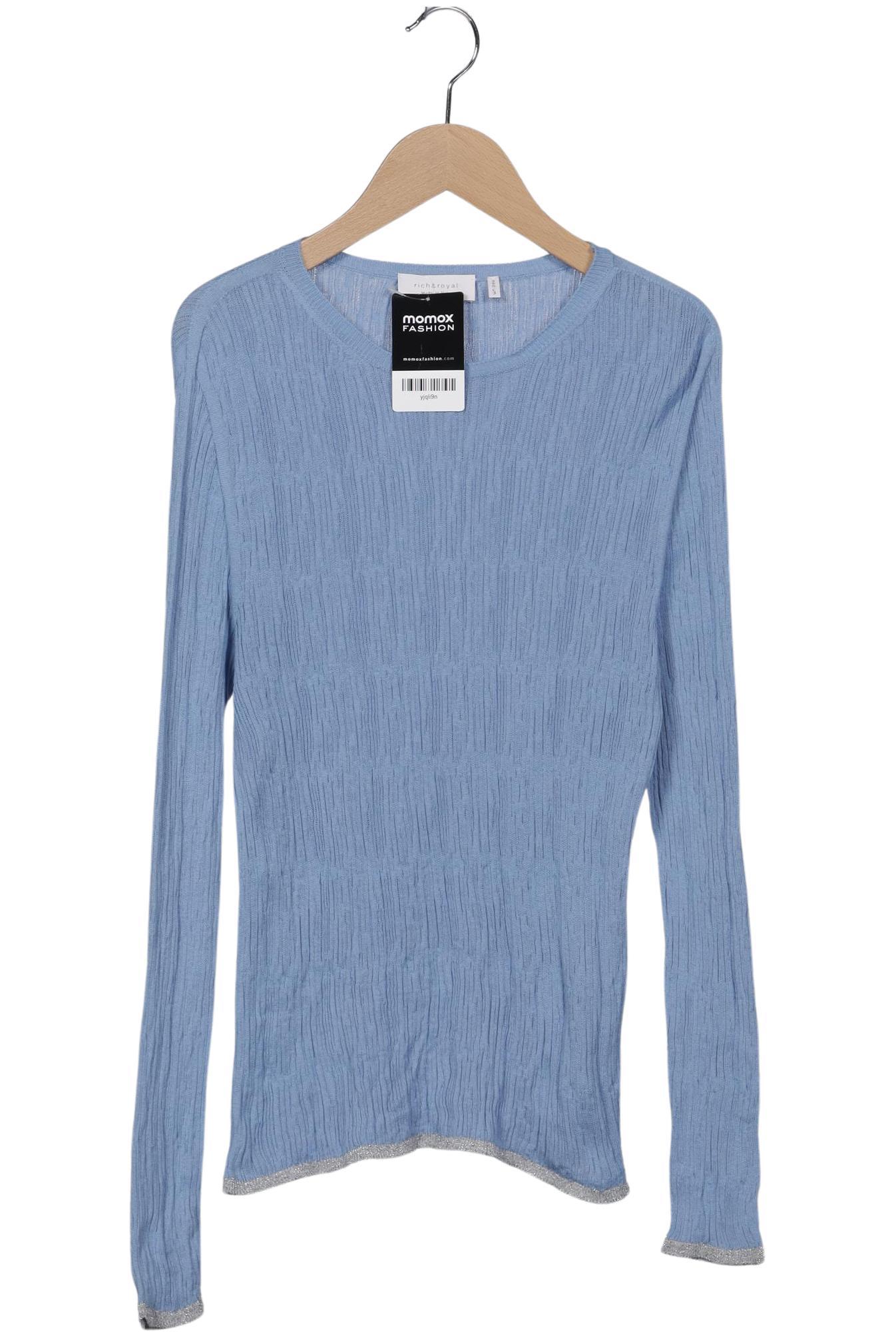 

Rich & Royal Damen Langarmshirt, hellblau, Gr. 38
