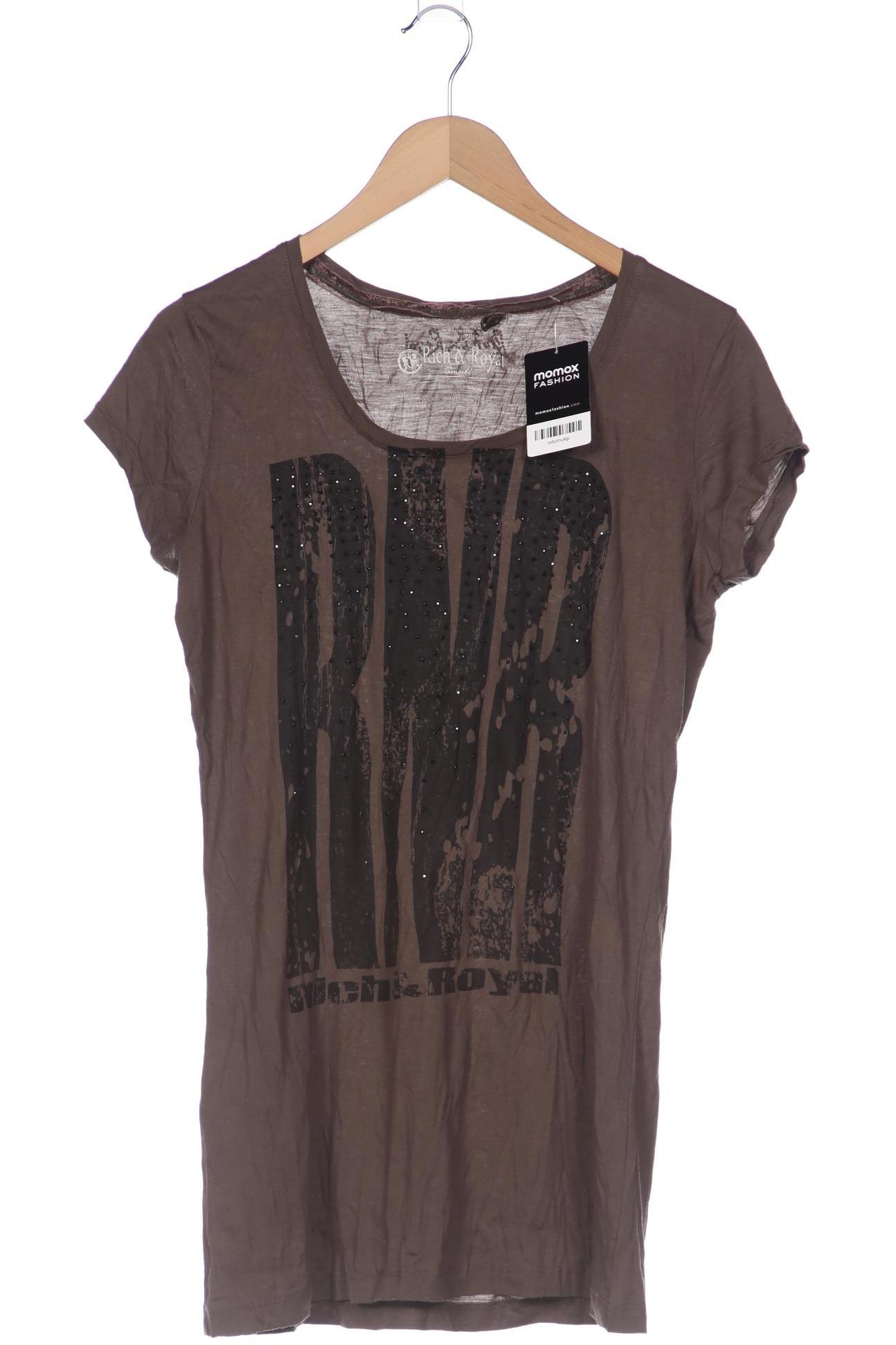 

Rich & Royal Damen T-Shirt, braun, Gr. 36