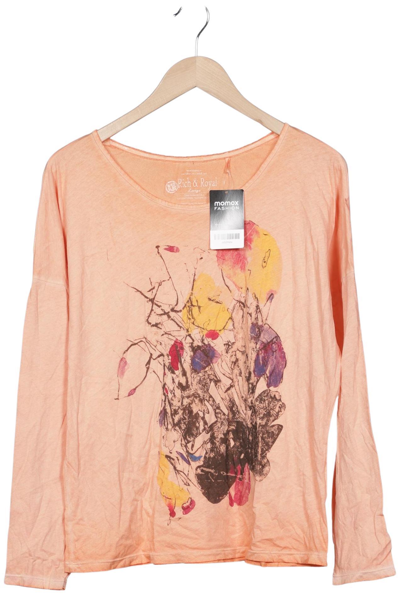 

Rich & Royal Damen Langarmshirt, orange, Gr. 42