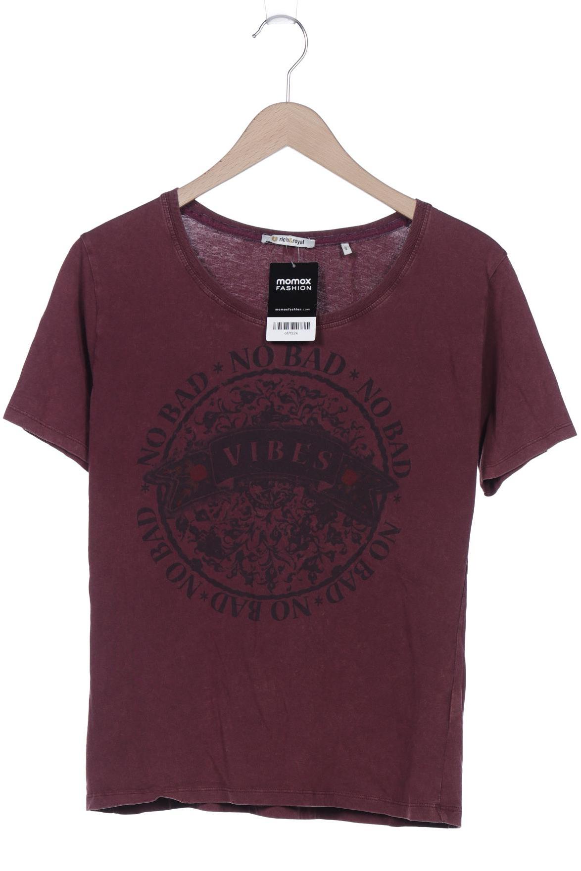 

Rich & Royal Damen T-Shirt, bordeaux, Gr. 42