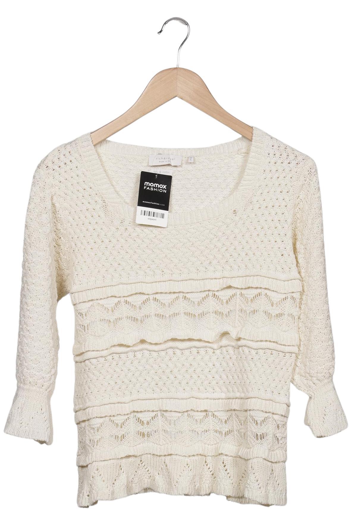 

Rich & Royal Damen Pullover, cremeweiß, Gr. 36