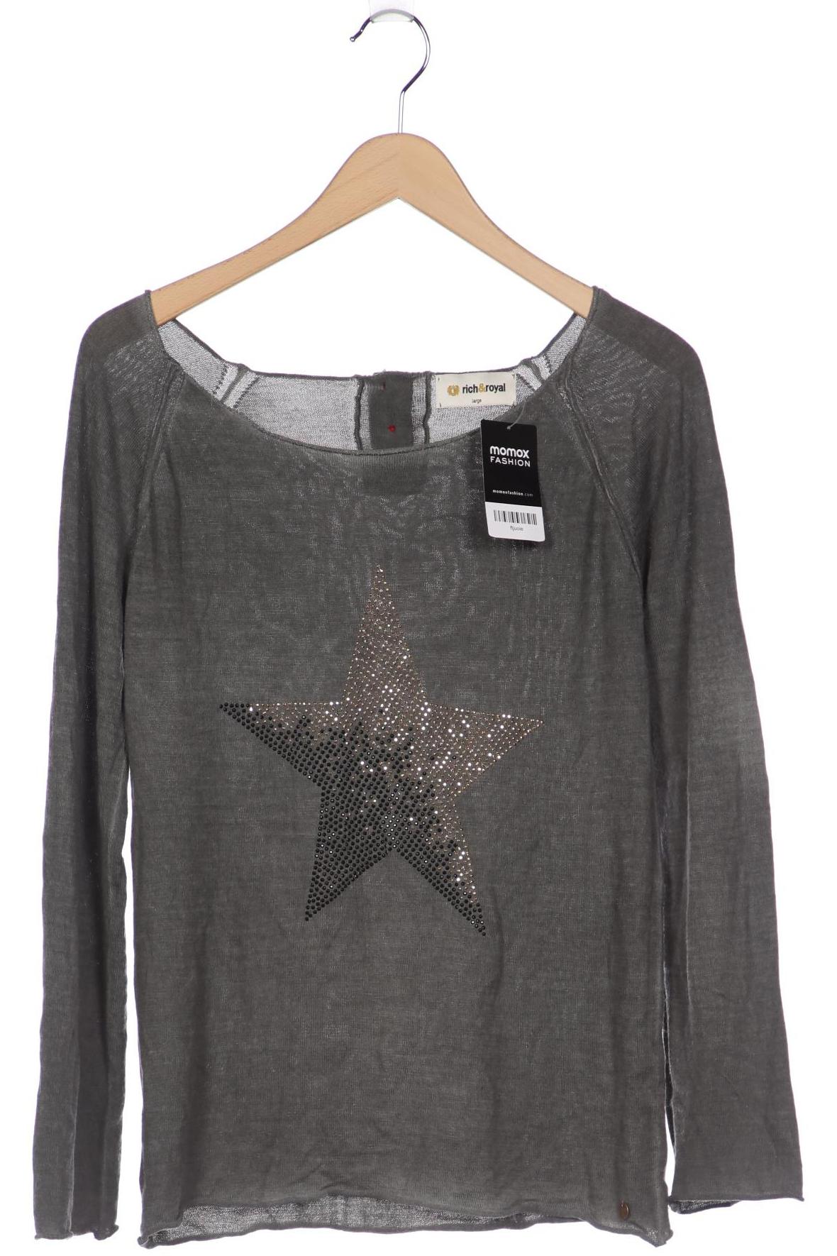 

Rich & Royal Damen Pullover, grau