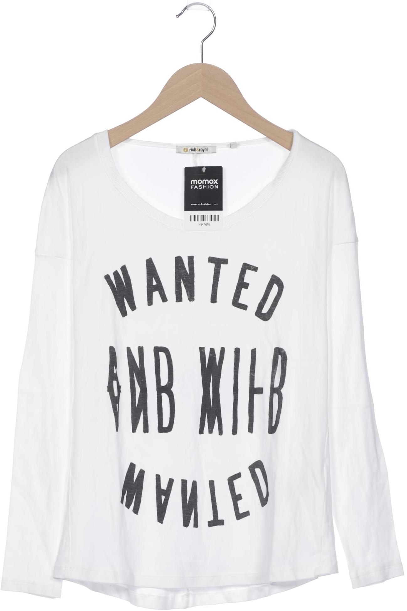 

Rich & Royal Damen Langarmshirt, weiß, Gr. 36