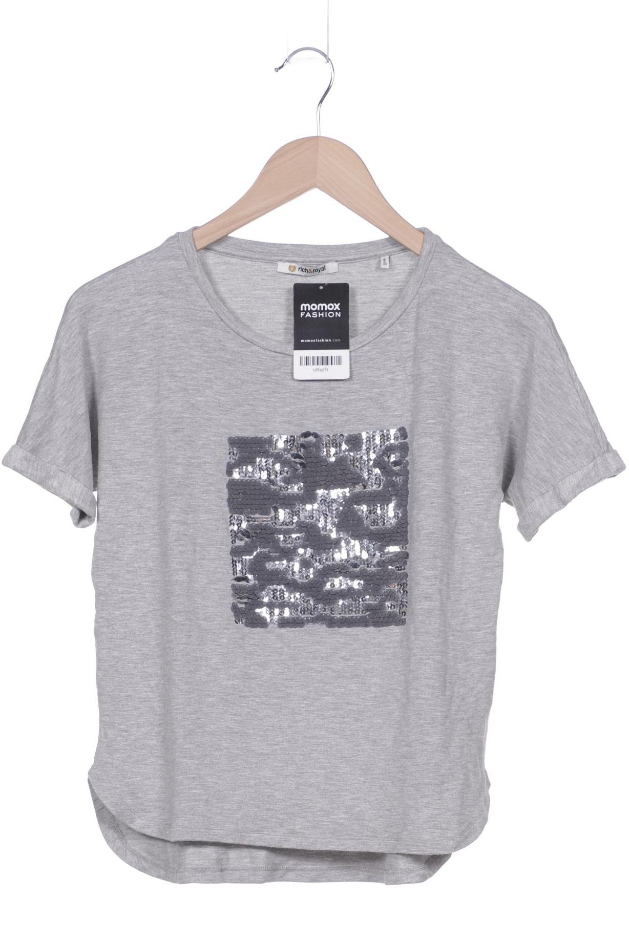 

Rich & Royal Damen T-Shirt, grau, Gr. 34