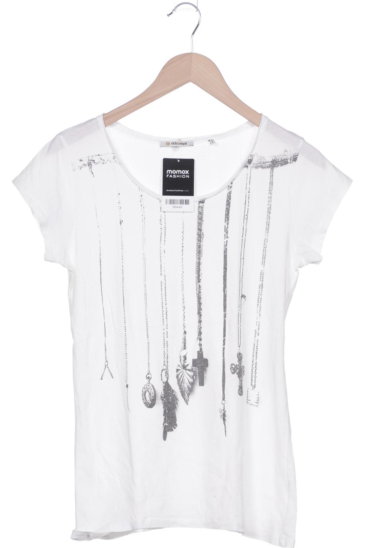 

Rich & Royal Damen T-Shirt, weiß, Gr. 38