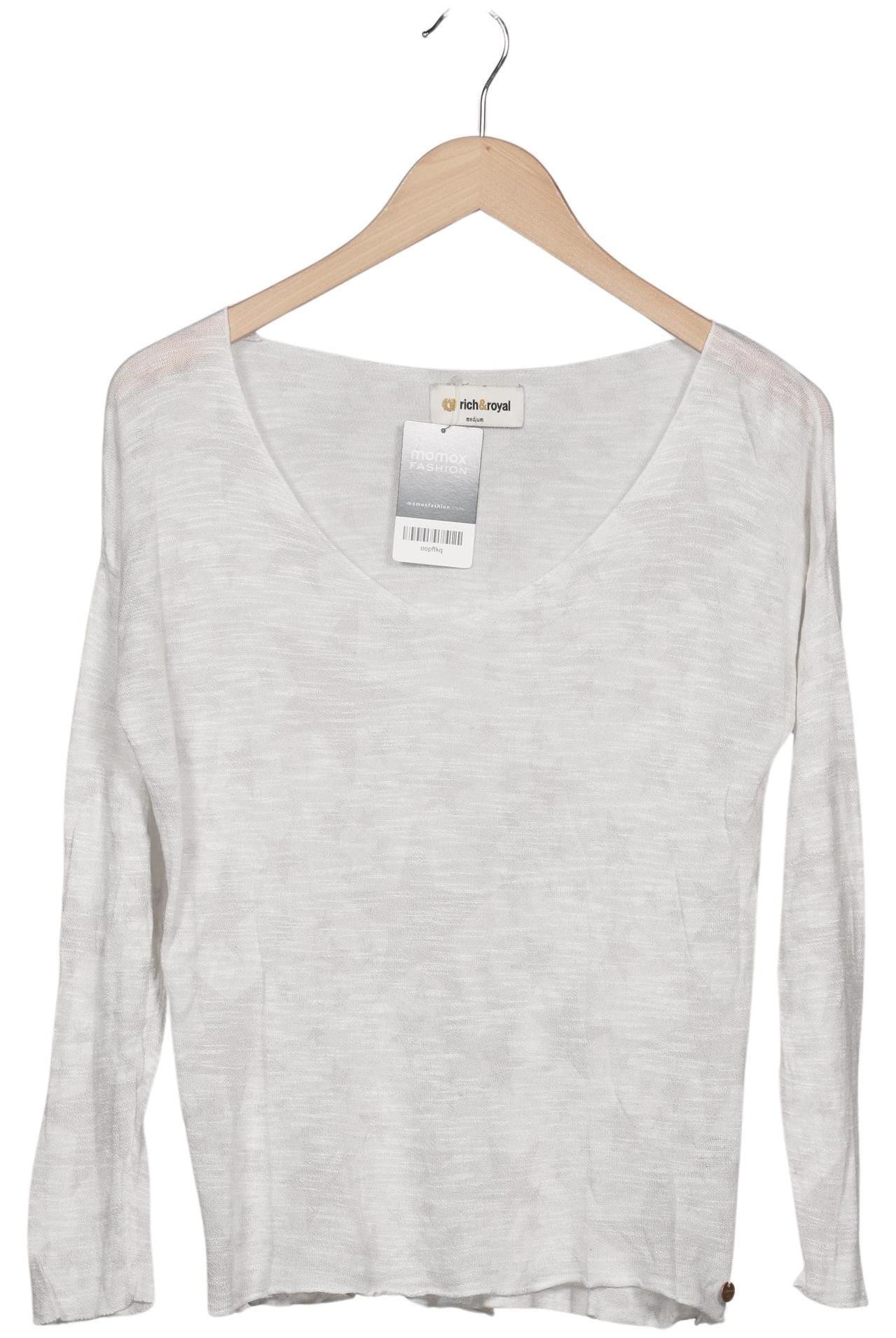 

Rich & Royal Damen Langarmshirt, grau, Gr. 38