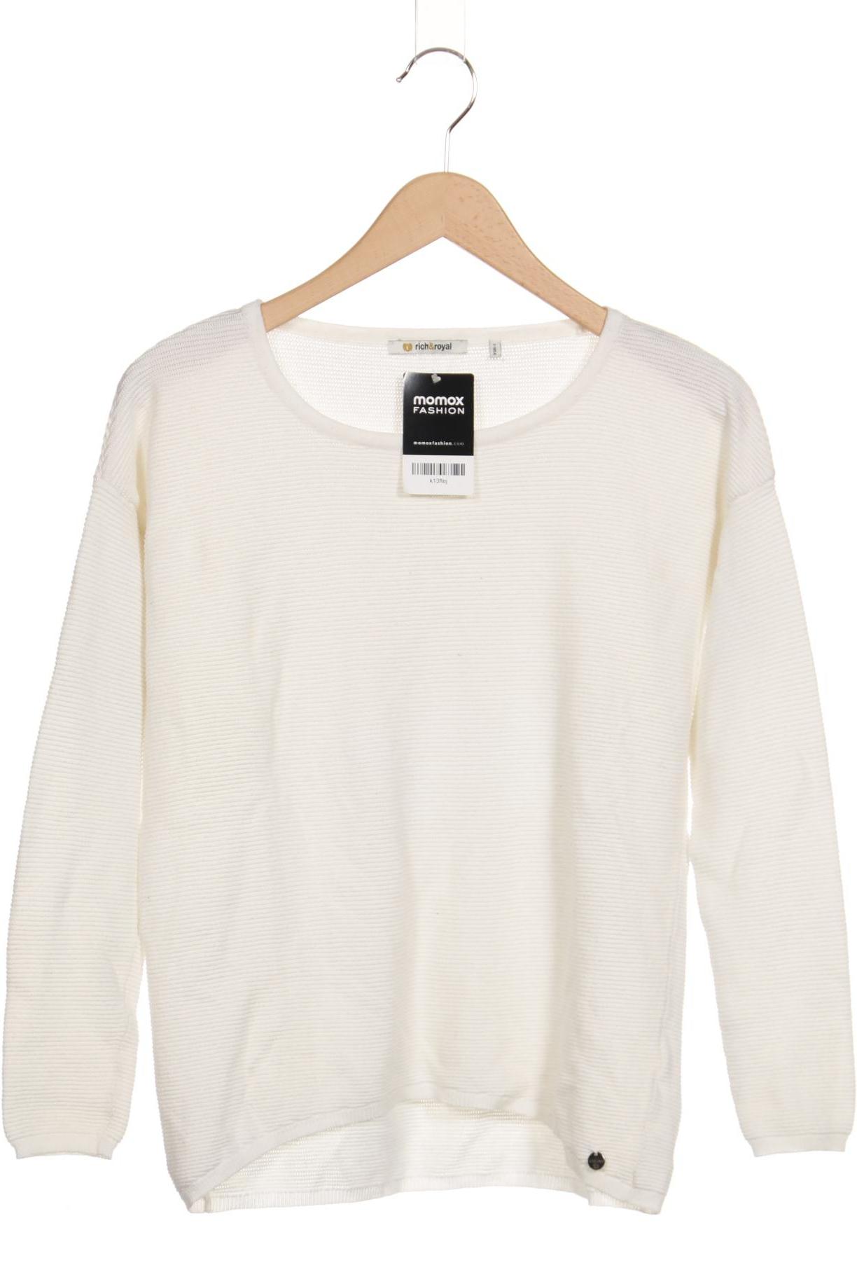 

Rich & Royal Damen Pullover, cremeweiß, Gr. 34