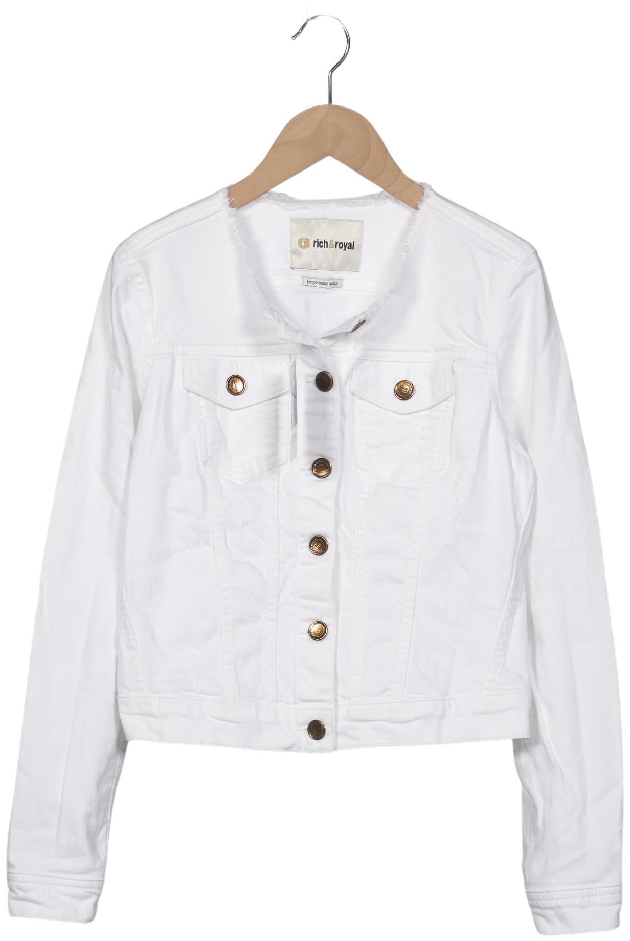 

Rich & Royal Damen Jacke, weiß, Gr. 36