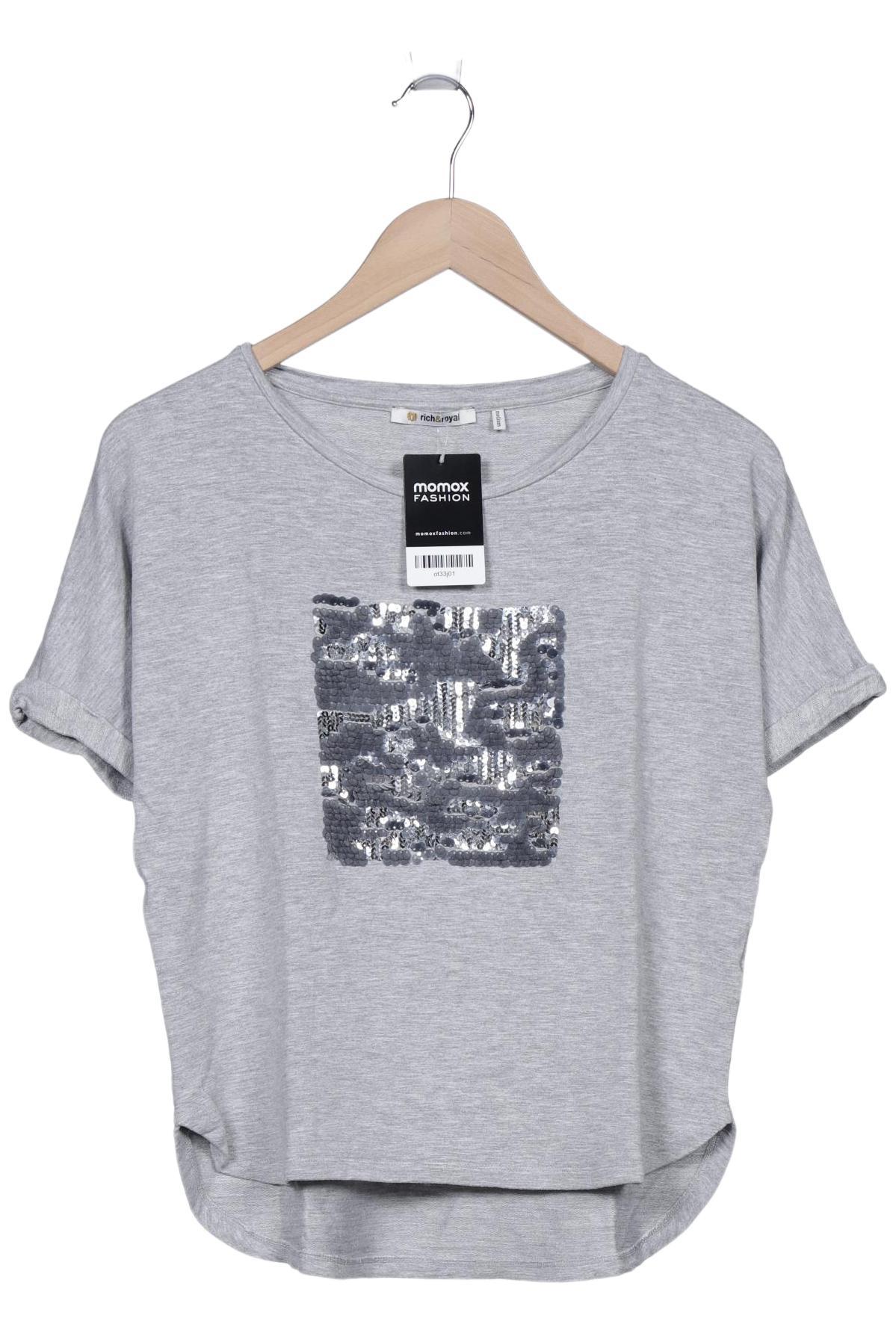 

Rich & Royal Damen T-Shirt, grau, Gr. 38