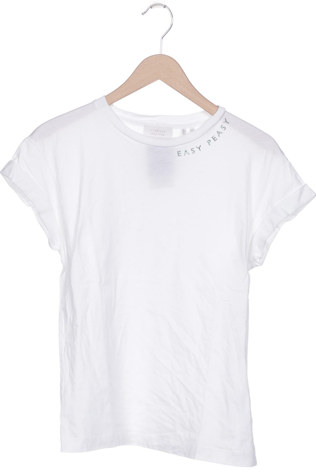 

Rich & Royal Damen T-Shirt, weiß, Gr. 36