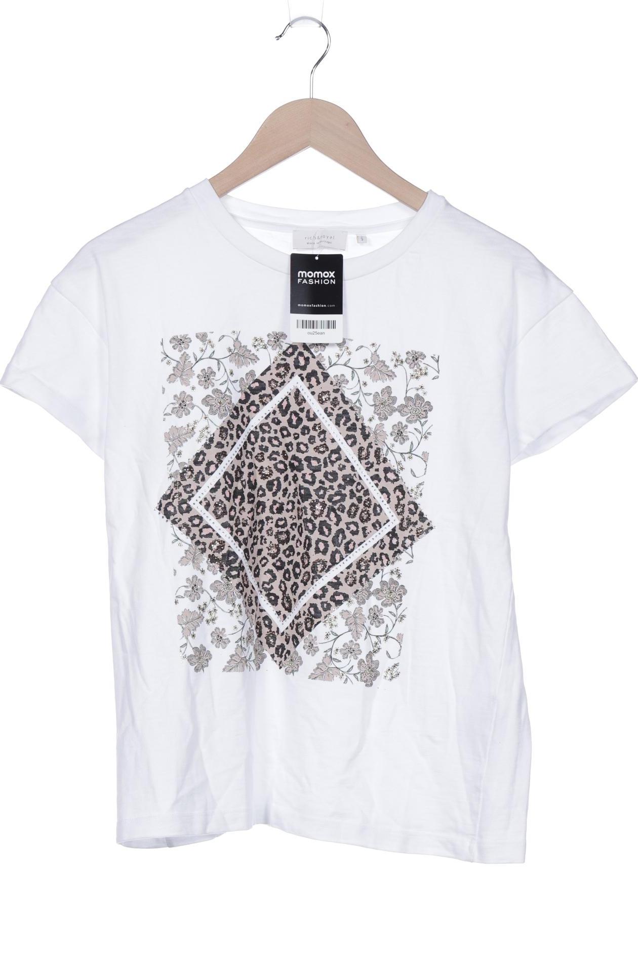 

Rich & Royal Damen T-Shirt, weiß, Gr. 38