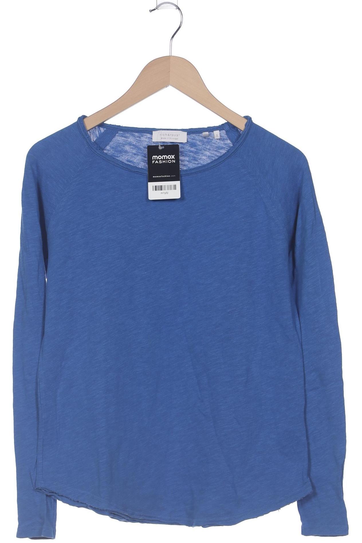 

Rich & Royal Damen Langarmshirt, blau, Gr. 36