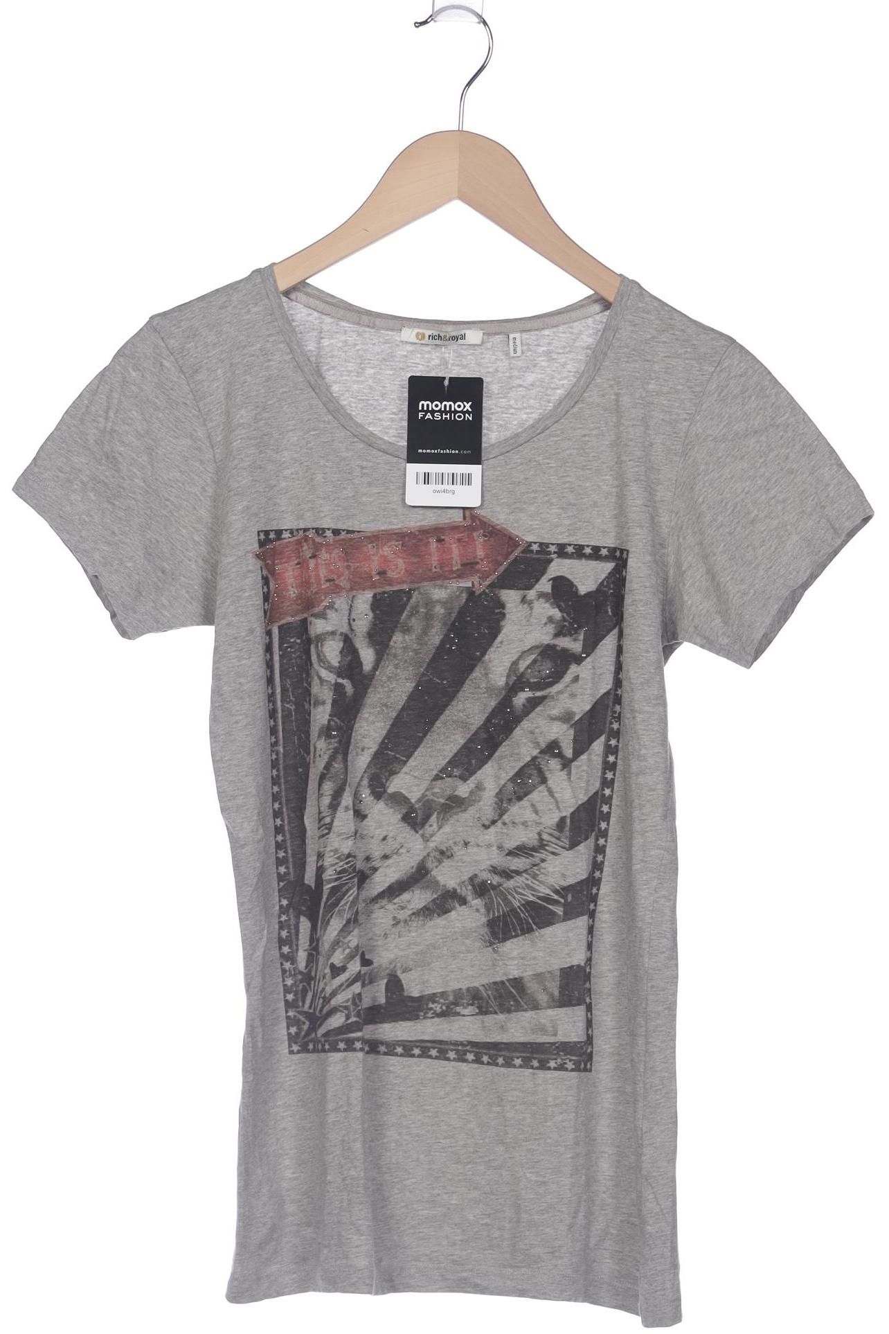 

Rich & Royal Damen T-Shirt, grau, Gr. 38
