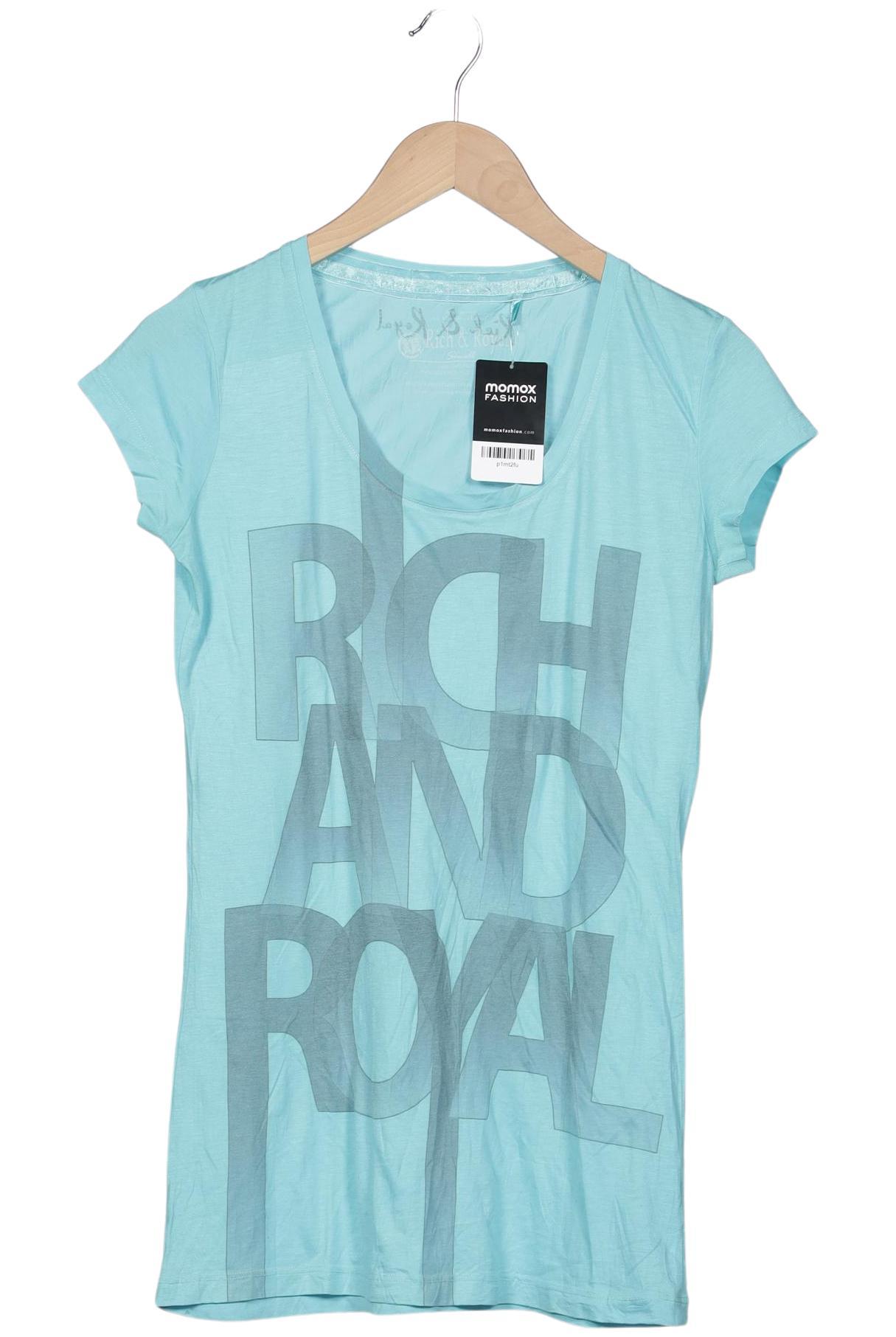 

Rich & Royal Damen T-Shirt, blau, Gr. 36