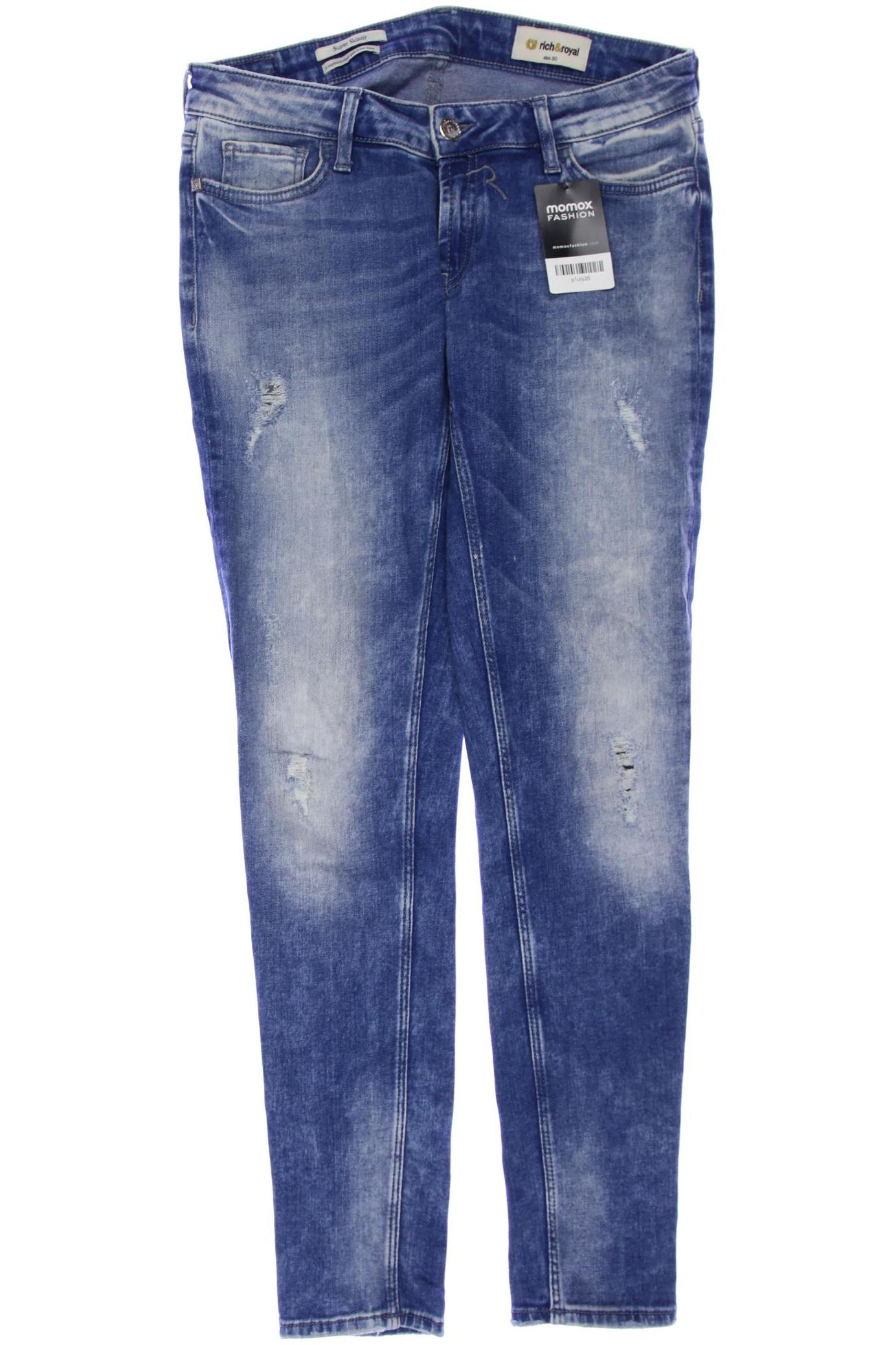 

Rich & Royal Damen Jeans, blau, Gr. 30