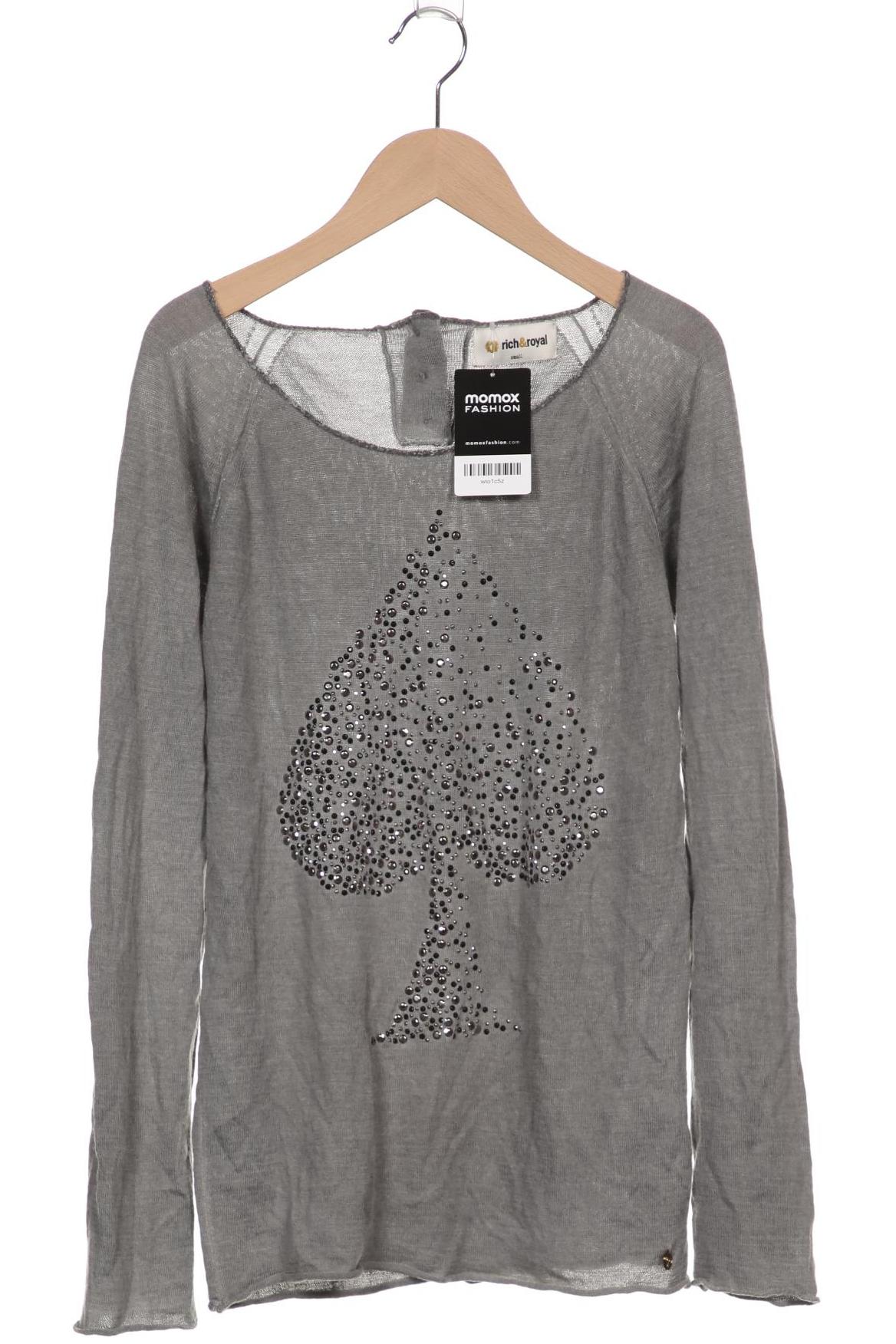 

Rich & Royal Damen Pullover, grau, Gr. 36