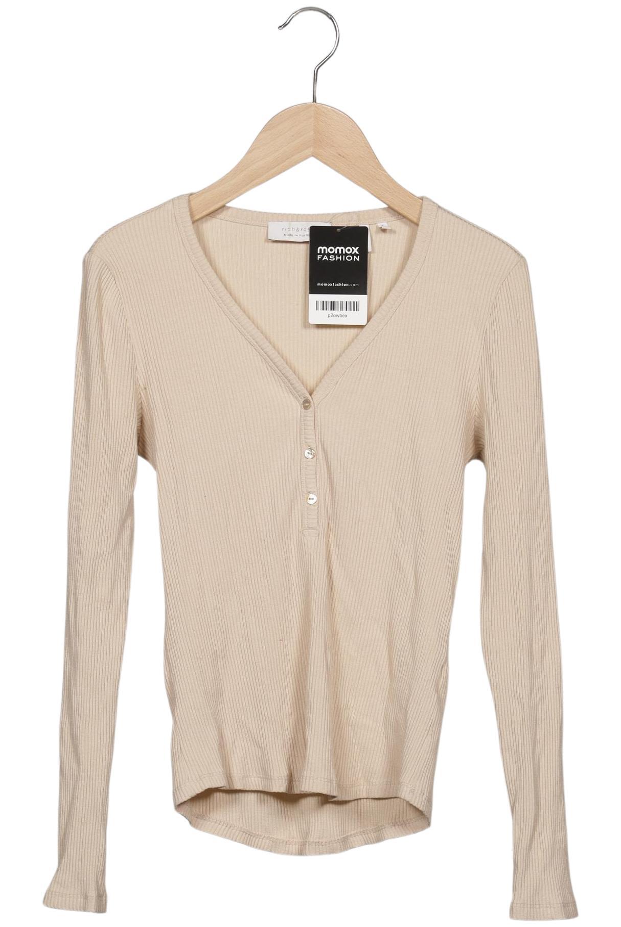 

Rich & Royal Damen Langarmshirt, beige, Gr. 34