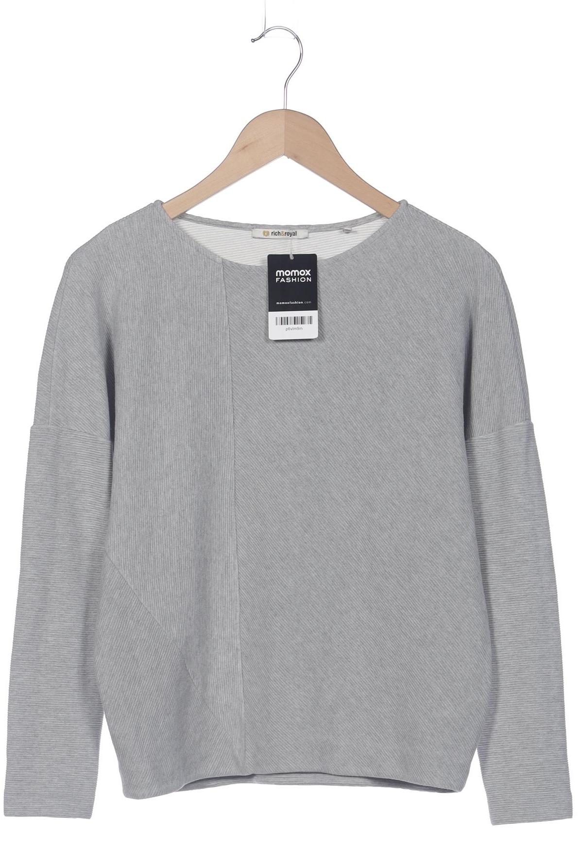 

Rich & Royal Damen Pullover, grau, Gr. 34